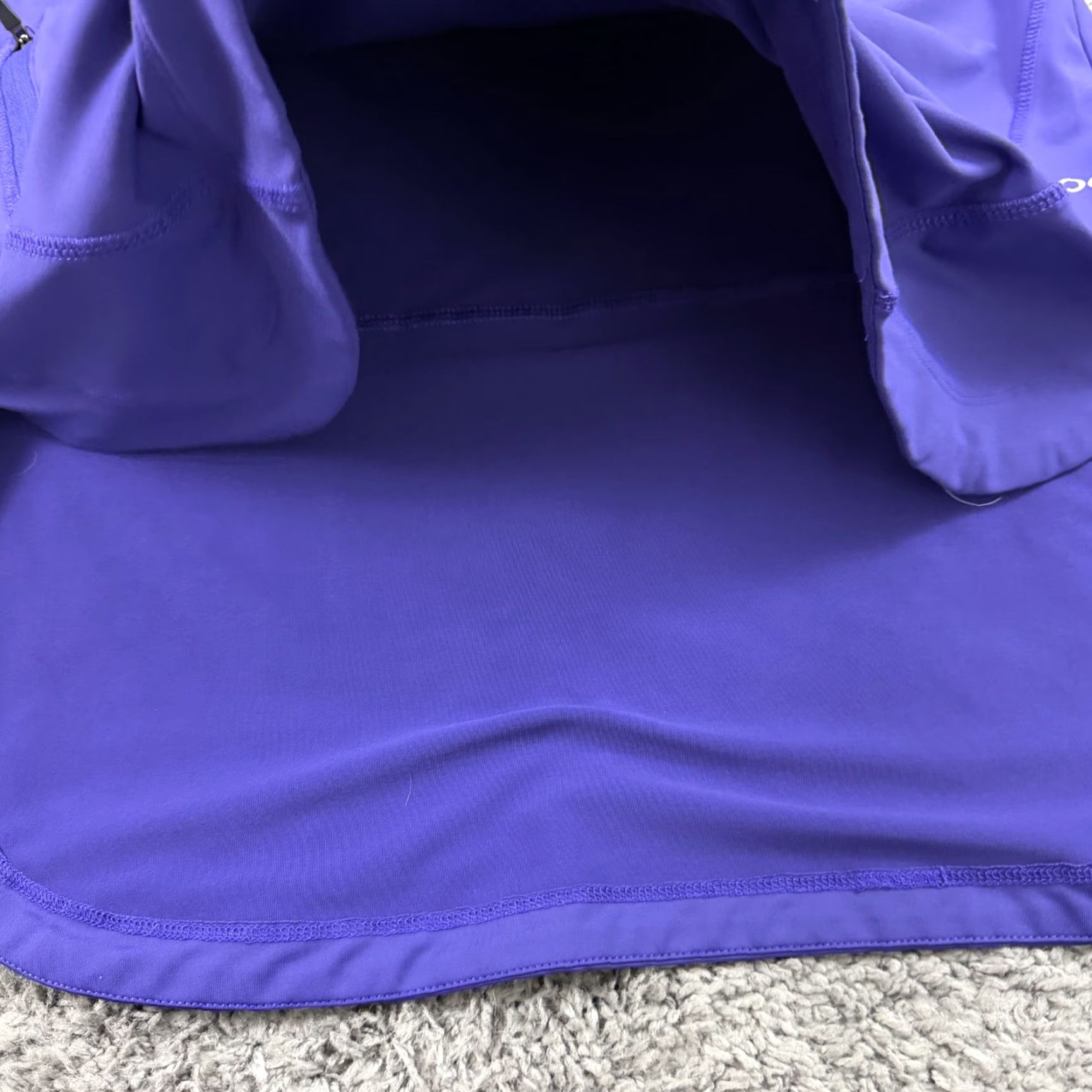 Vintage Veil Shirt Womens M Purple 1/4 Zip Pullover Stretch Breathable Casual Activewear Running & Jogging"} Size M / US 6-8 / IT 42-44 - 5 Thumbnail