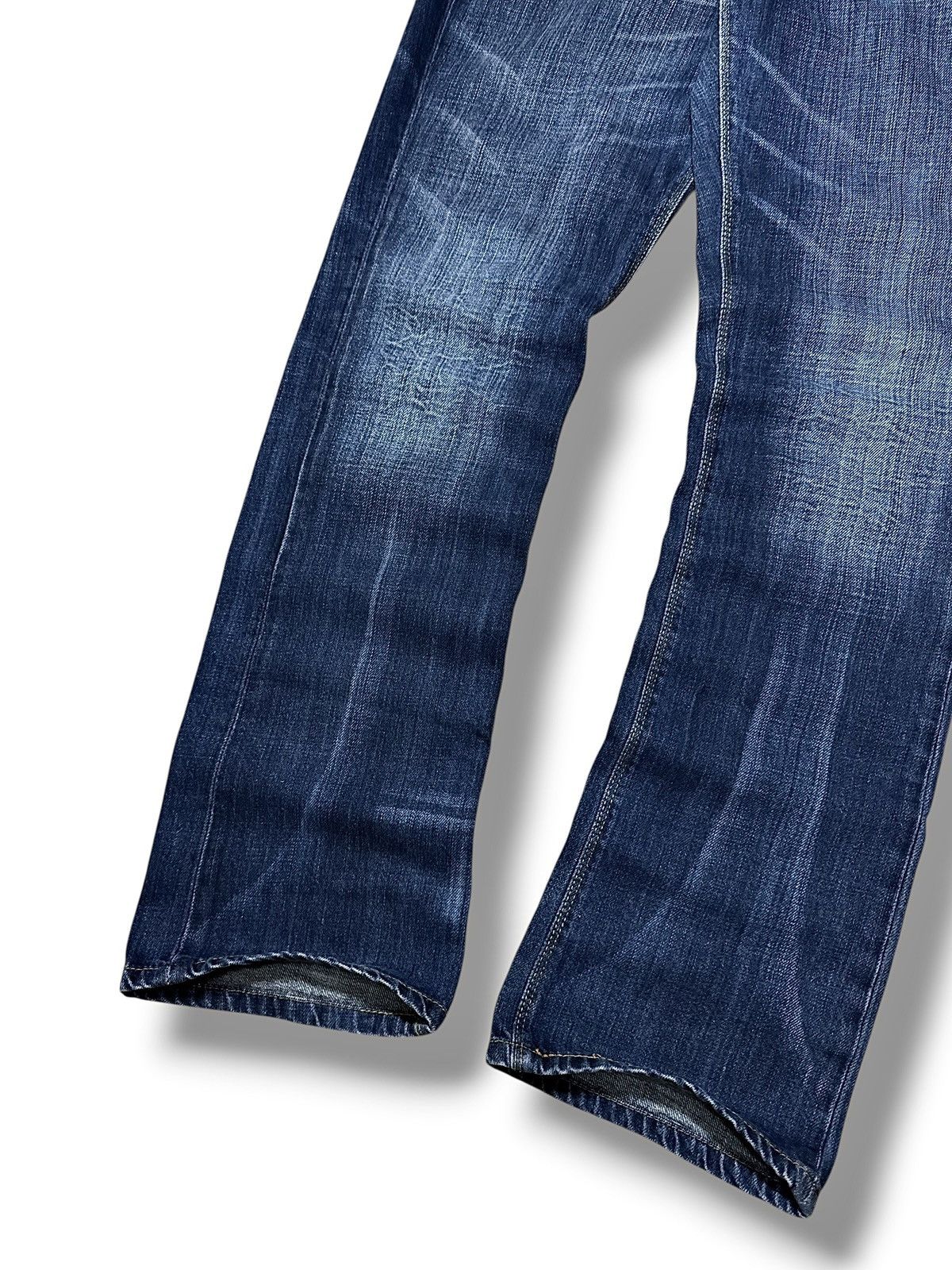 Levi's Levi's Vintage Straight Fit Distressed Faded Blue Jeans Size US 31 - 3 Thumbnail
