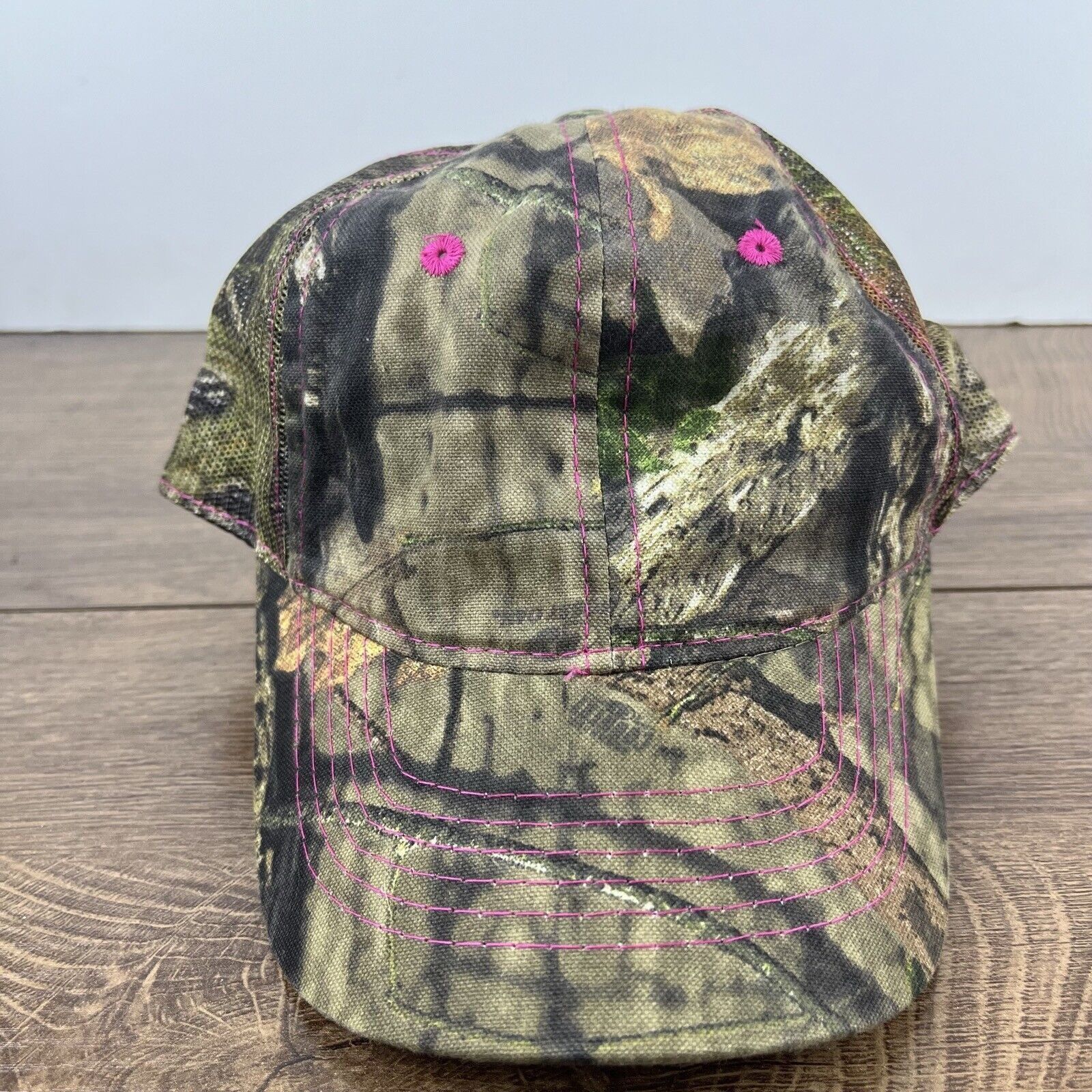 Other Camo Hunting Hat Adjustable Hat Camo Adjustable Hat Green Ad Size ONE SIZE - 5 Thumbnail