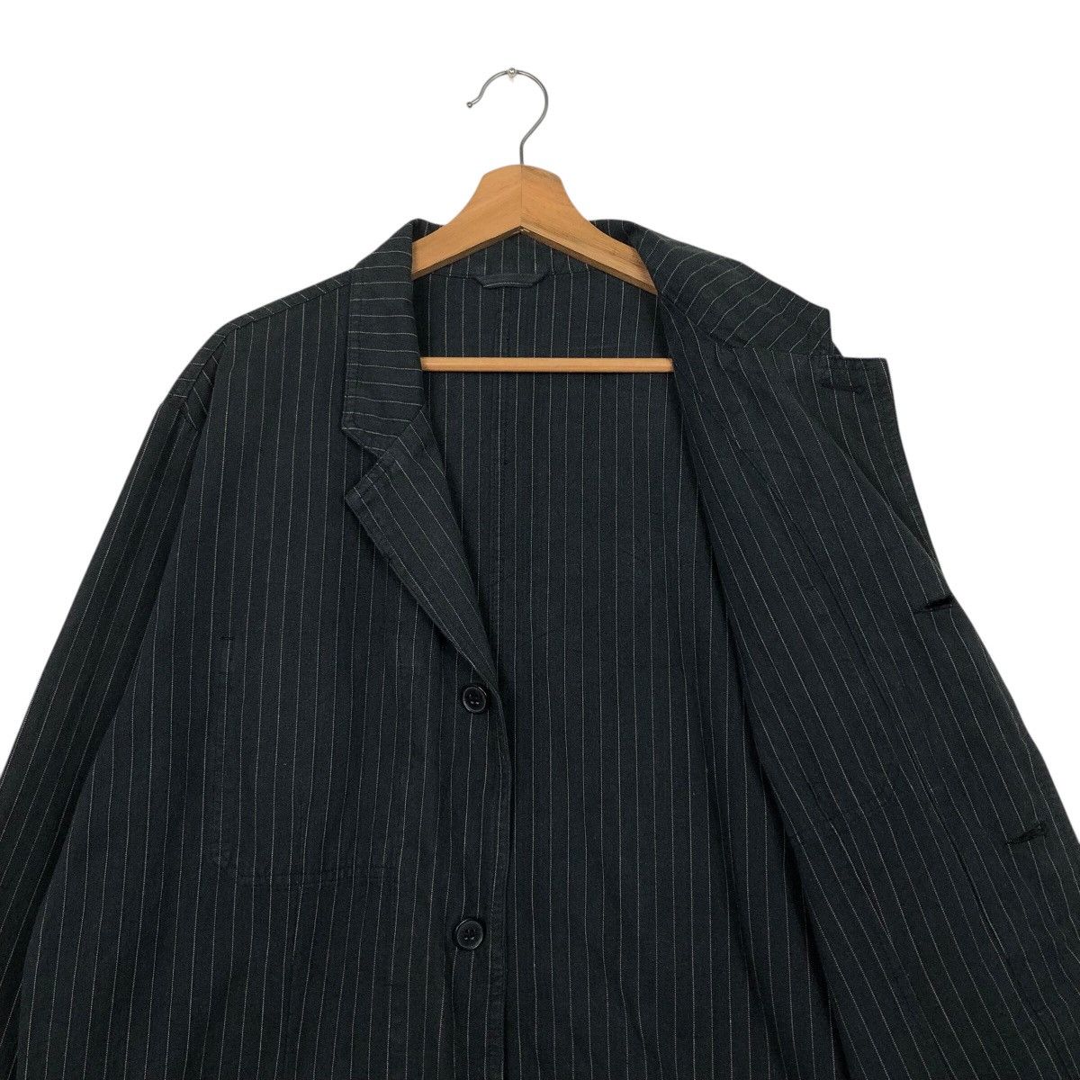 Japanese Brand Vintage Hickory Chore Jacket Vviirrggnn Voyage Issey Miyake Size US L / EU 52-54 / 3 - 13 Thumbnail