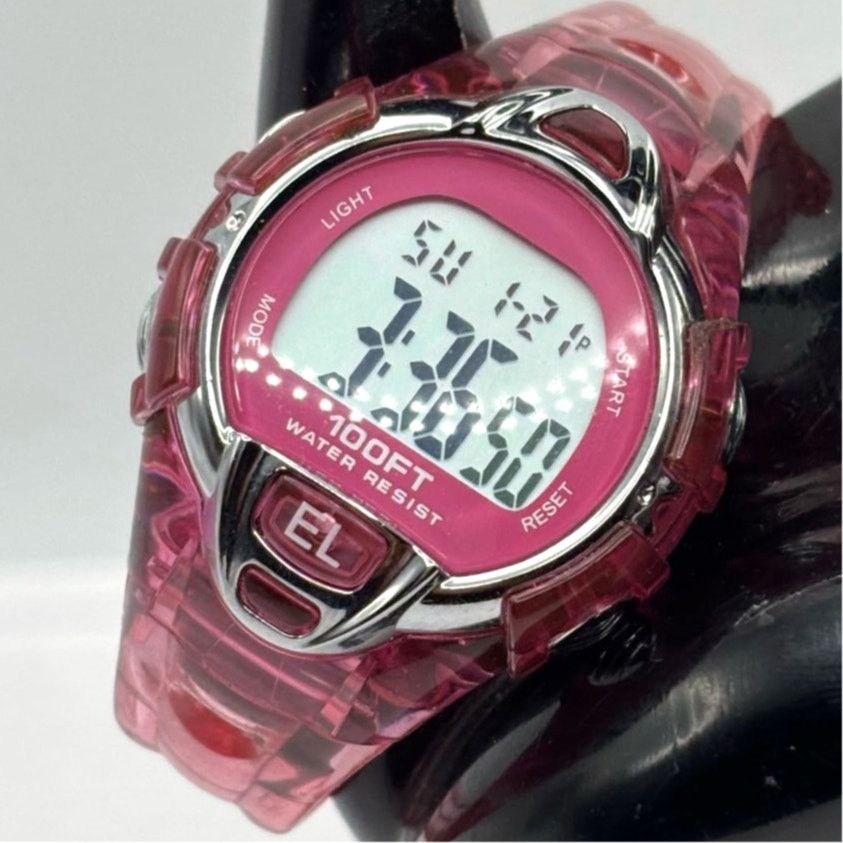 Other Pink & Silver Digital Watch Size ONE SIZE - 2 Thumbnail