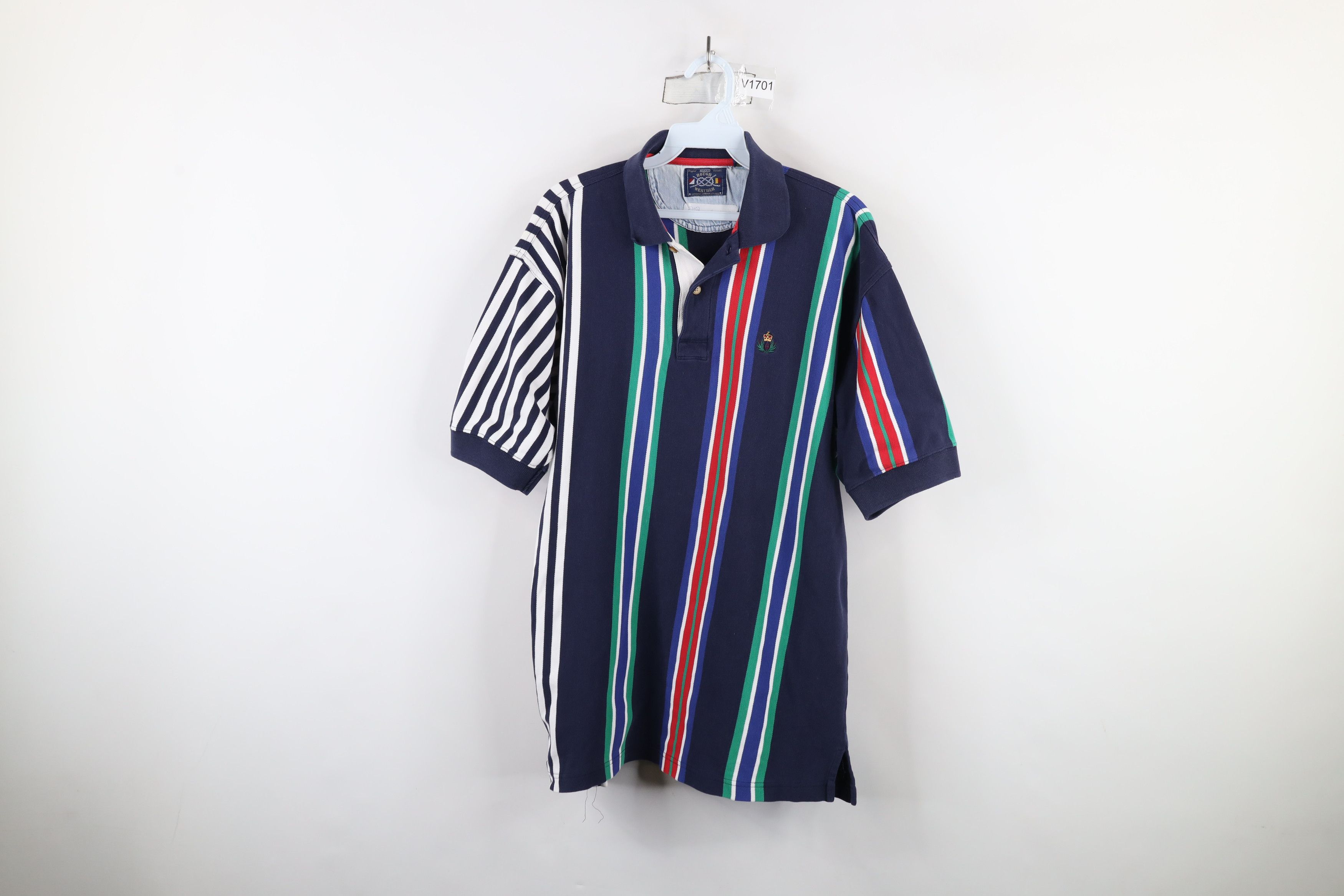 Tommy Hilfiger × Vintage 90s Grail Hilfiger Spellout Rugby Polo 