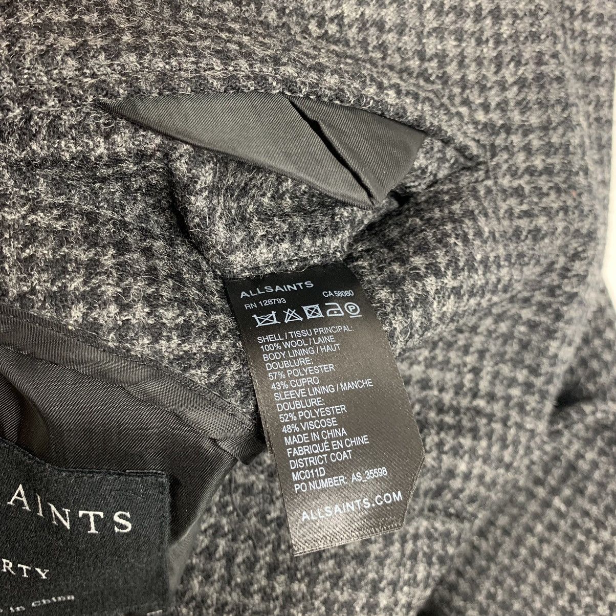 Allsaints Allsaints district houndstooth wool coat Size US L / EU 52-54 / 3 - 5 Thumbnail