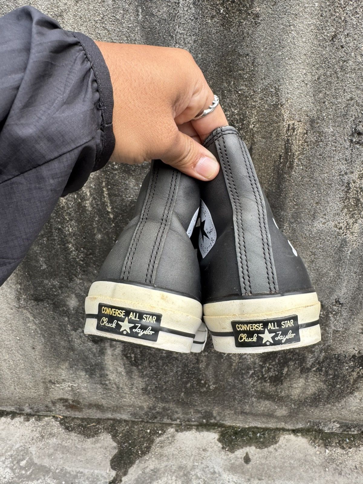 Converse × Mastermind Japan Mastermind Japan x Converse All Star Leather Size US 7.5 / EU 40-41 - 8 Thumbnail