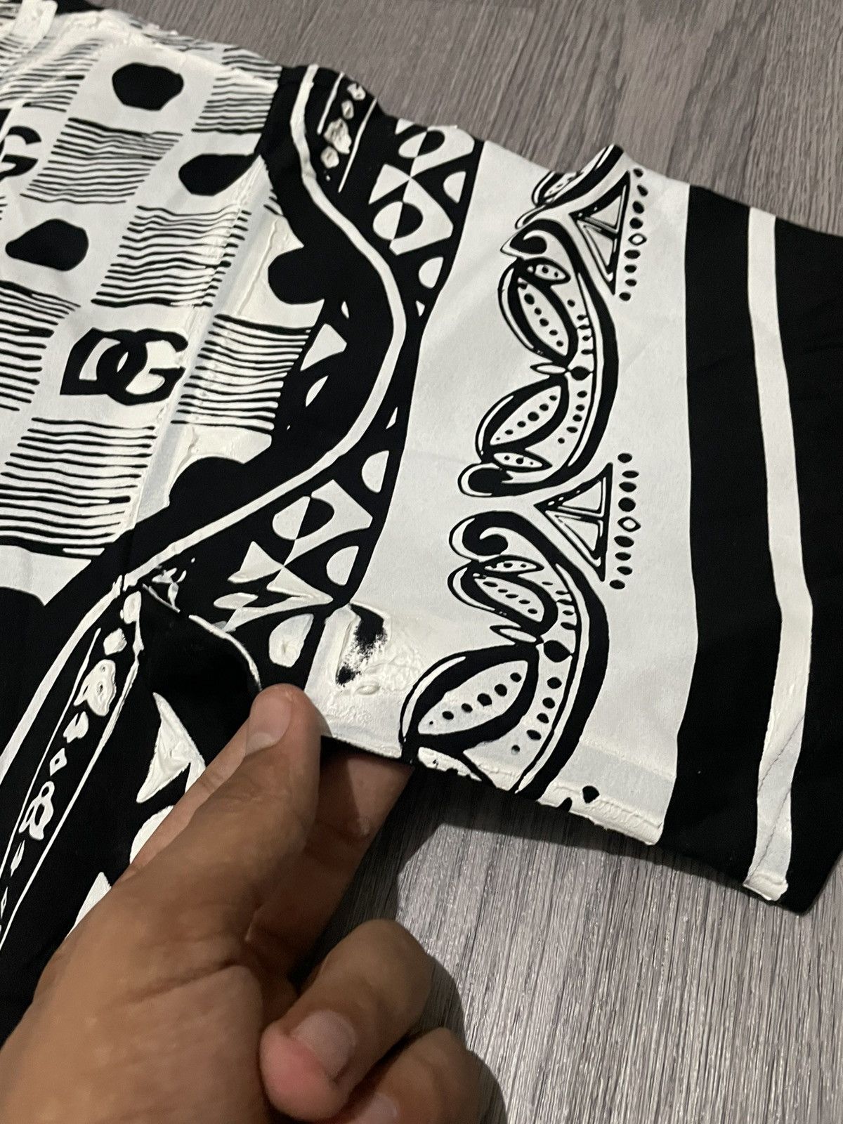 Dolce & Gabbana Dolce & Gabbana bandana tee Size US XL / EU 56 / 4 - 4 Thumbnail