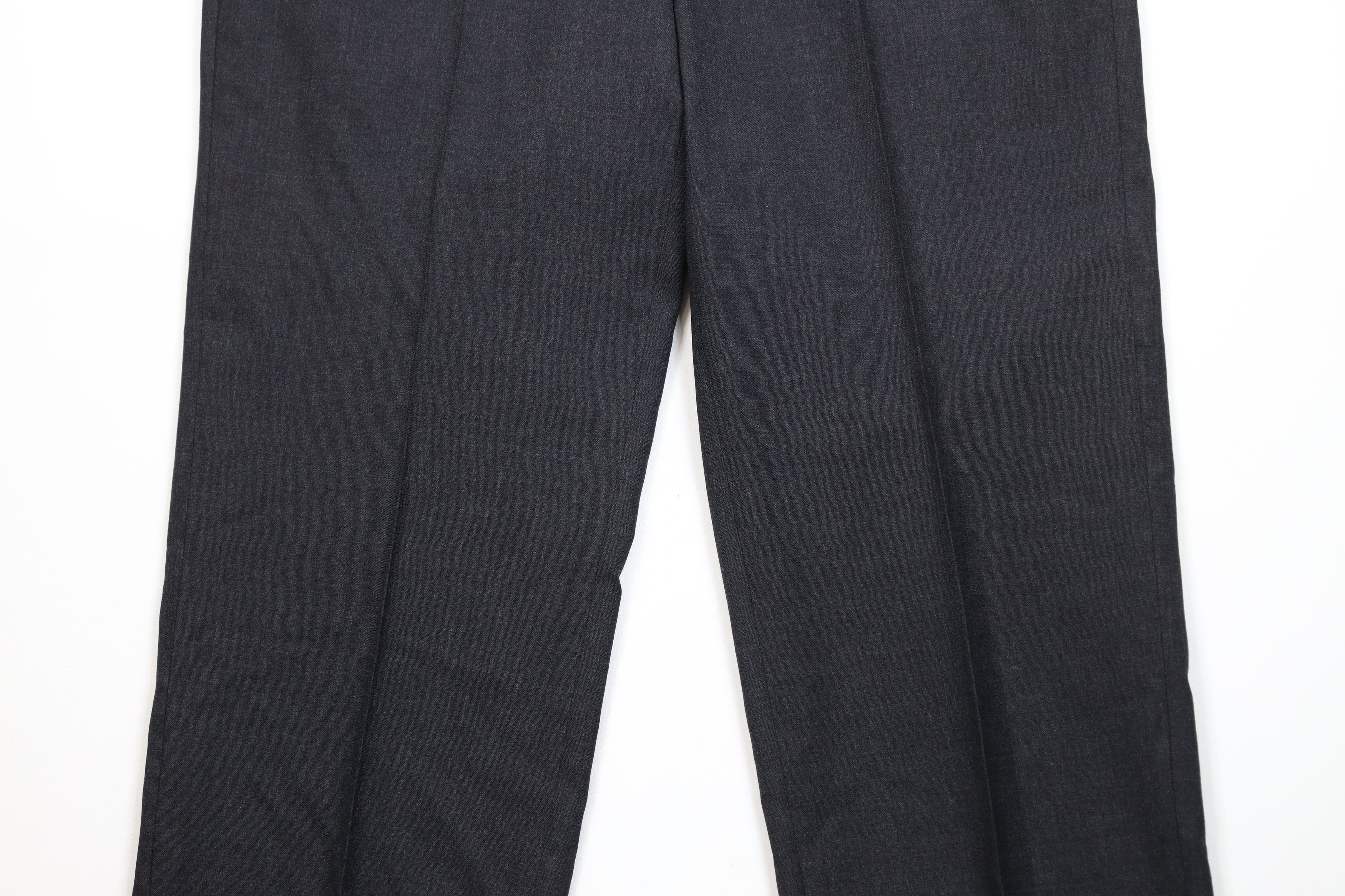 Vintage Vintage 90s Streetwear Wide Leg Chino Pants Charcoal Gray Size US 36 / EU 52 - 3 Thumbnail