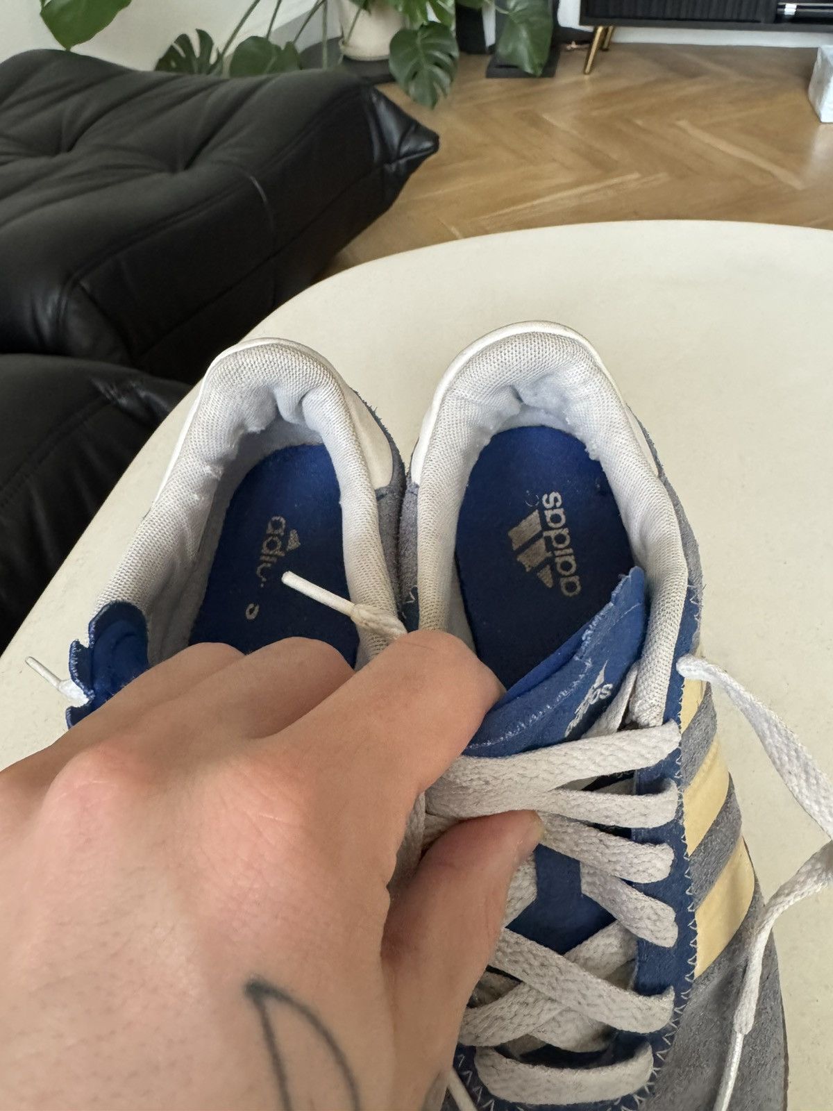Adidas Adidas Special Low Hype Sneakers Light Blue 2010 Casual Rare Size US 5.5 / EU 38 - 7 Thumbnail