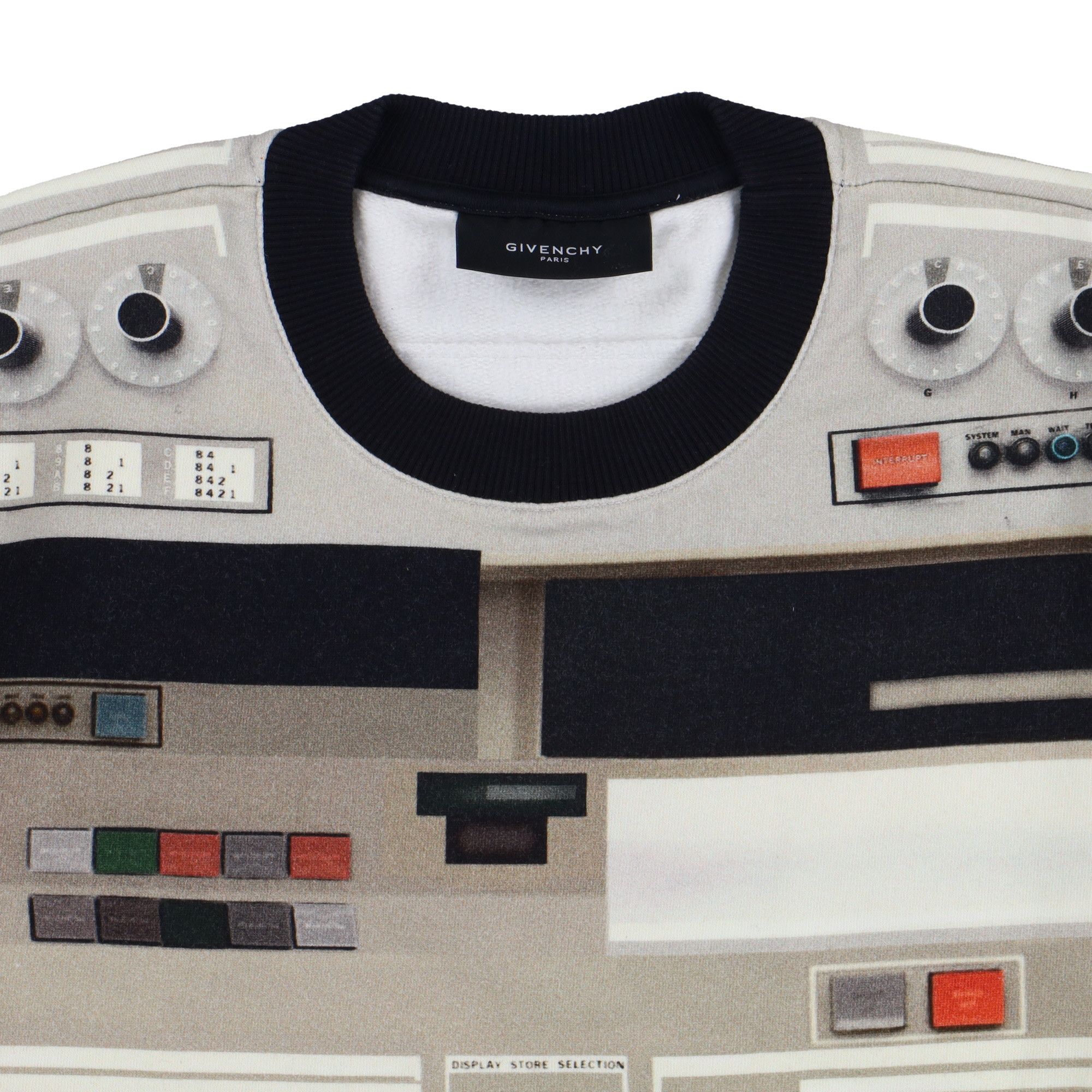 Givenchy Robot Tape Deck Print Oversized Sweatshirt Size US XS / EU 42 / 0 - 5 Thumbnail