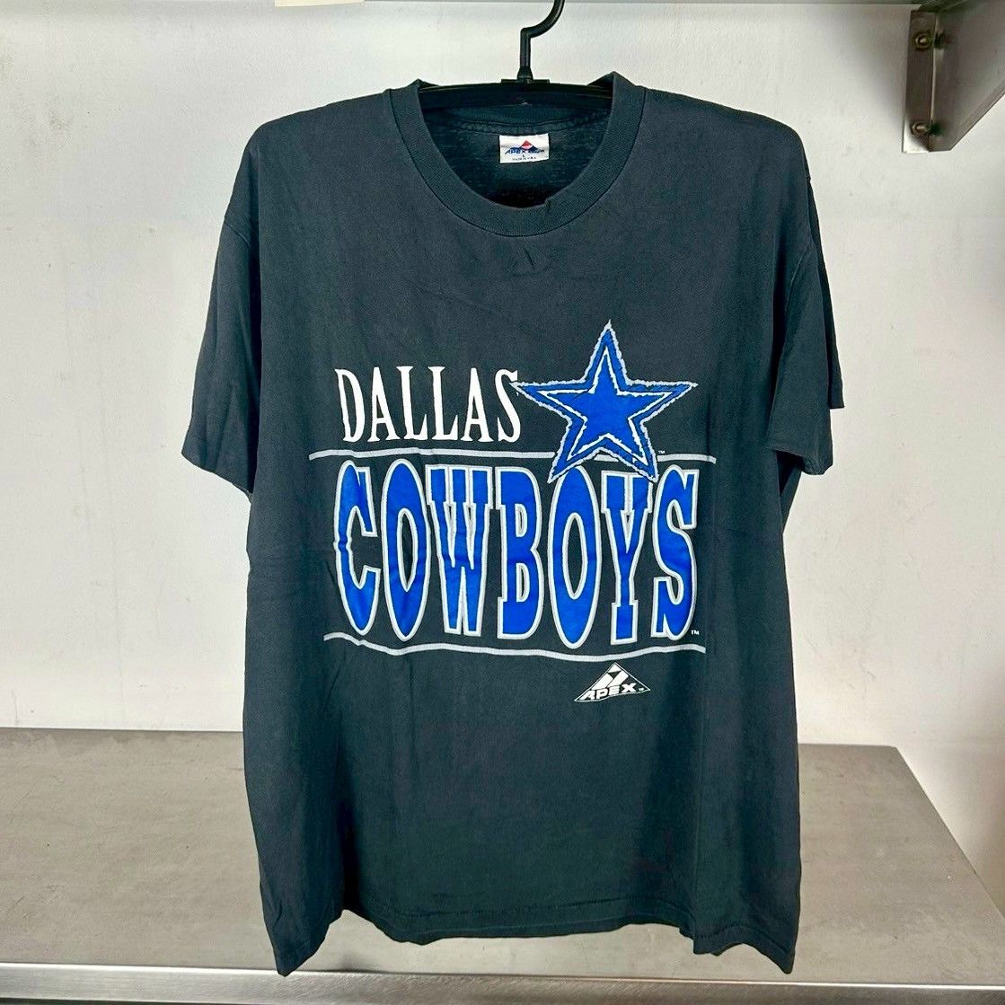 Vintage Vintage 90s Dallas Cowboys NFL Double Sided T-shirt Size US XL / EU 56 / 4 - 1 Thumbnail