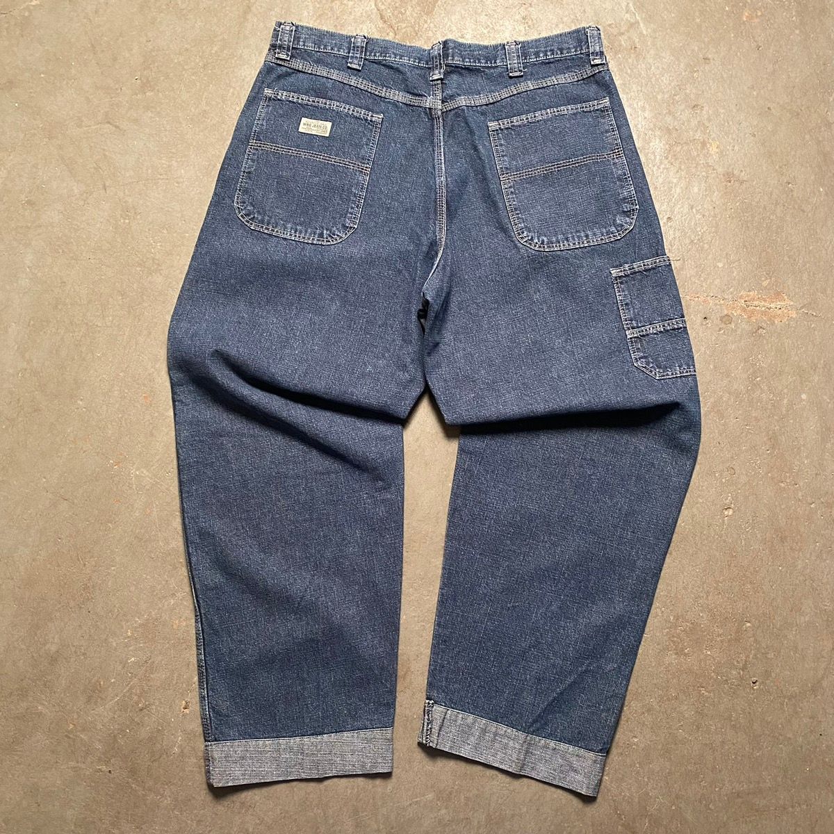 Vintage Vintage 90s Wrangler Baggy Carpenter Jeans Made in Usa Size US 36 / EU 52 - 6 Thumbnail