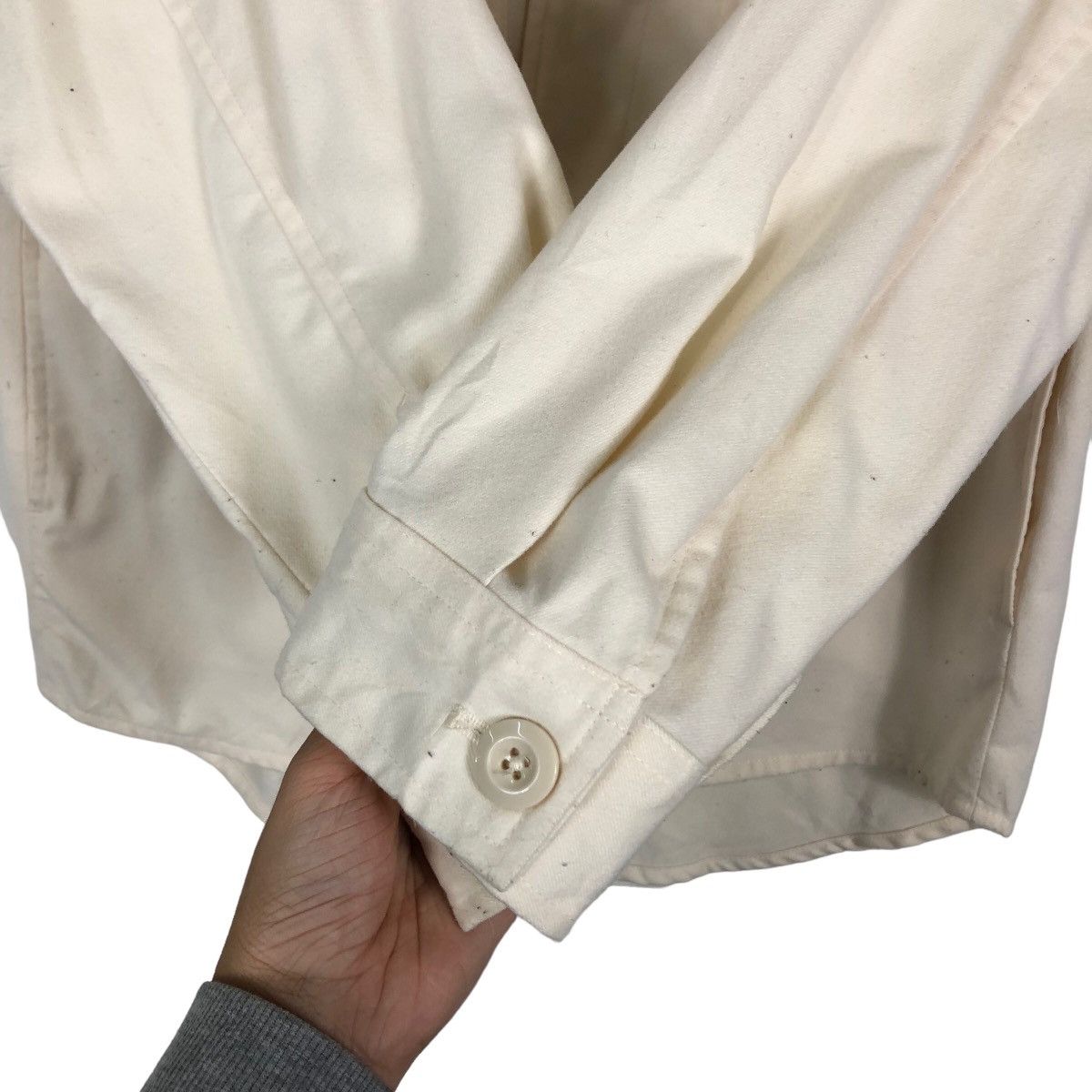 Japanese Brand 🔥90’s Vintage Wool Shirt Jacket Gu Japan Issey Miyake Size US S / EU 44-46 / 1 - 12 Thumbnail