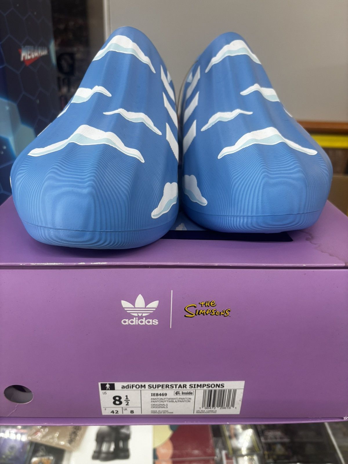 The Simpsons Adidas x The Simpsons adifom Superstar Cloud Barts Size US 8.5 / EU 41-42 - 3 Thumbnail