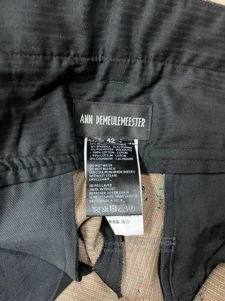 Ann Demeulemeester Ann Demeulemeester Size M pants 19 fall/winter jacquard pa Size US 26 / EU 42 - 5 Thumbnail
