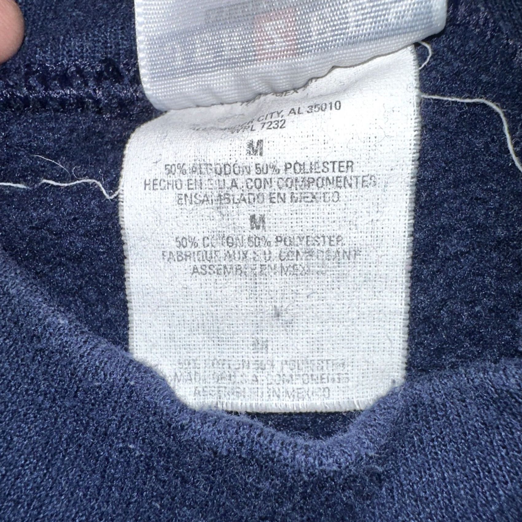 Jerzees VINTAGE Jerzees Crewneck Sweatshirt Blue M Mens Blank Y2K Size US M / EU 48-50 / 2 - 3 Thumbnail