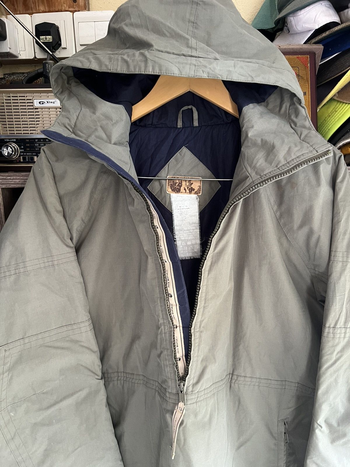 Jack Wolfskin 🔥Vintage Jack Wolfskin Half Zipper Hoodie Jacket Size US L / EU 52-54 / 3 - 13 Thumbnail