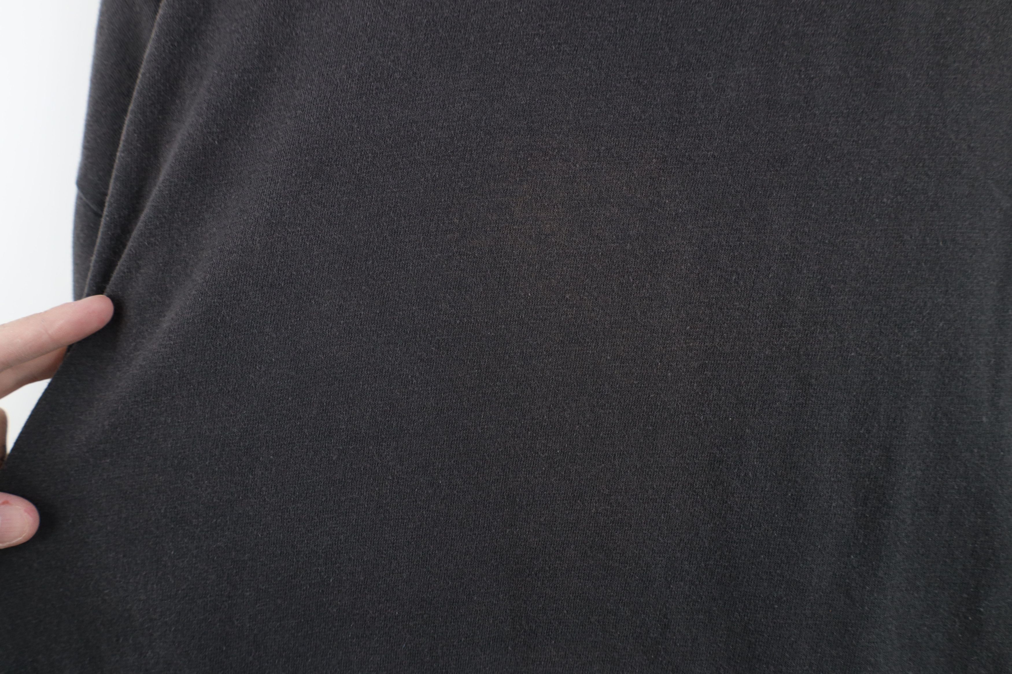 Vintage Vintage 90s Y2K Streetwear Faded Pocket T-Shirt Black Cotton Size US L / EU 52-54 / 3 - 8 Thumbnail