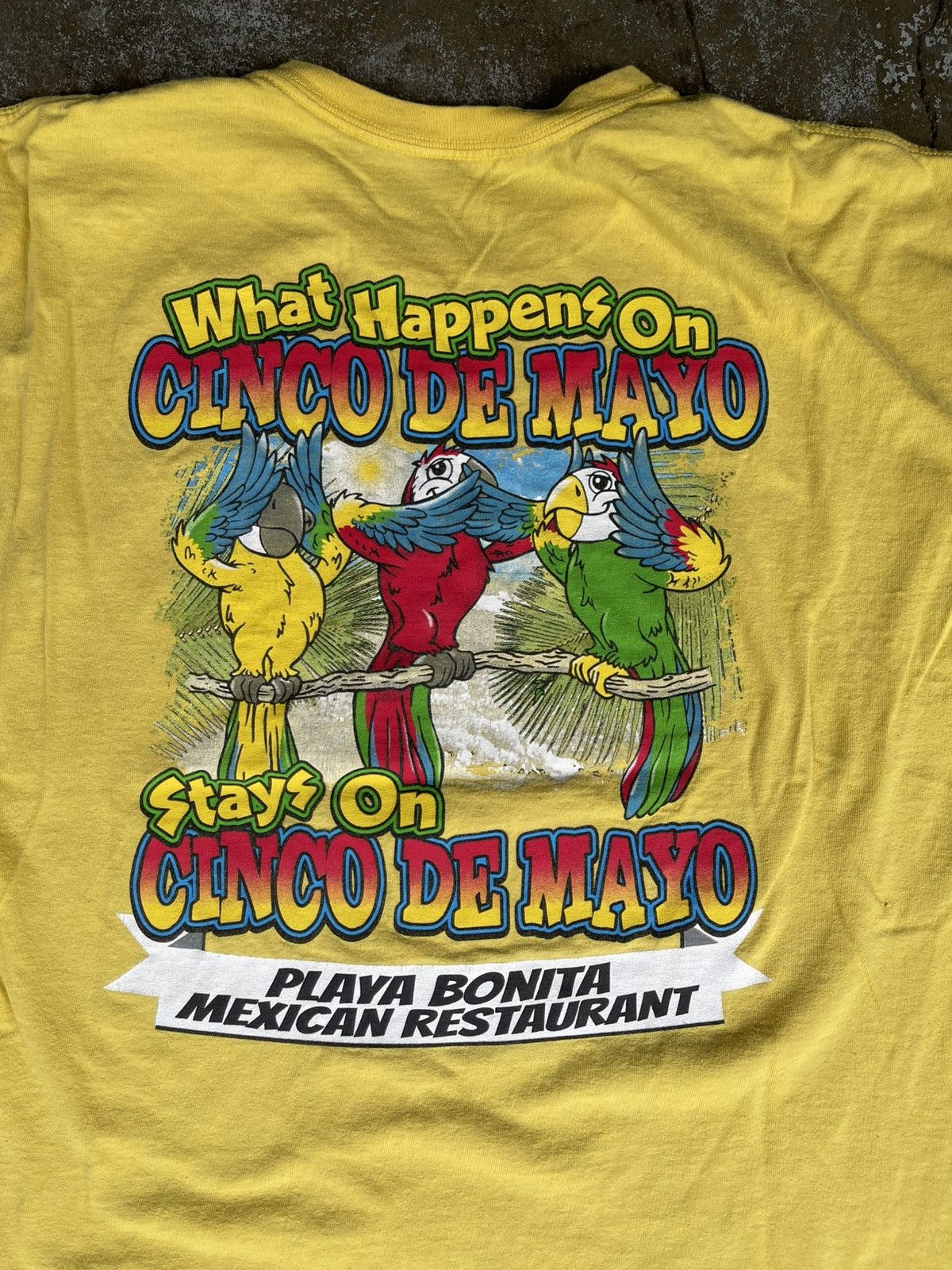 Vintage Vintage Cinco De Mayo Shirt Size US XL / EU 56 / 4 - 1 Thumbnail