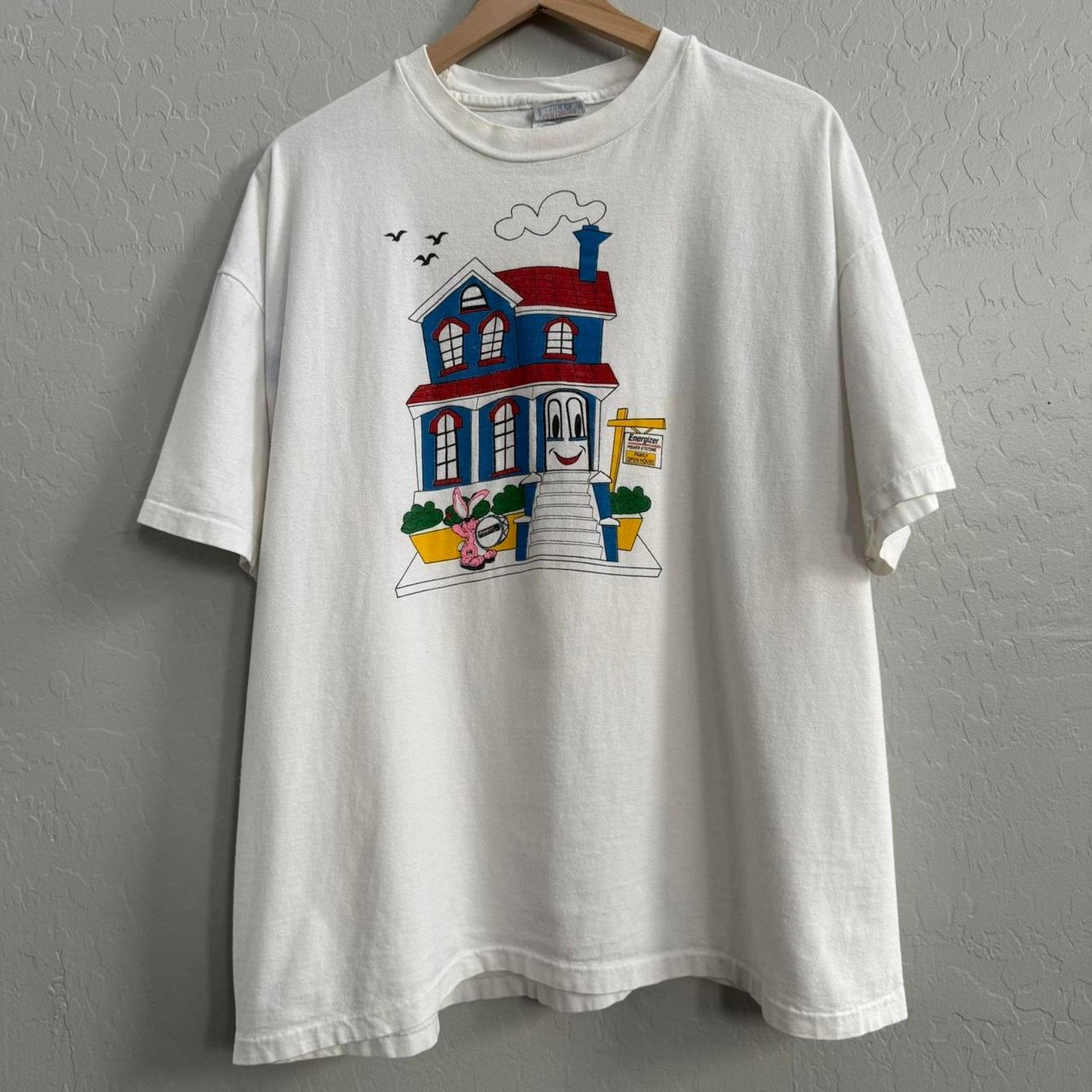 Other Vintage 90s energizer promo t-shirt Size US XXL / EU 58 / 5 - 1 Thumbnail