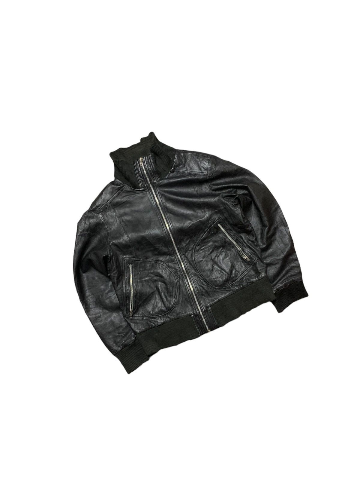 Japanese Brand Archive Leather Jacket Size US L / EU 52-54 / 3 - 3 Thumbnail