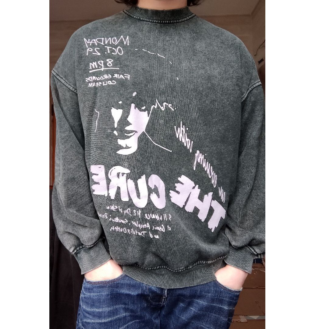 Band Tees THE CURE Live Sweatshirt Rare Sweater Crewneck Blouse Goth Size US L / EU 52-54 / 3 - 4 Thumbnail