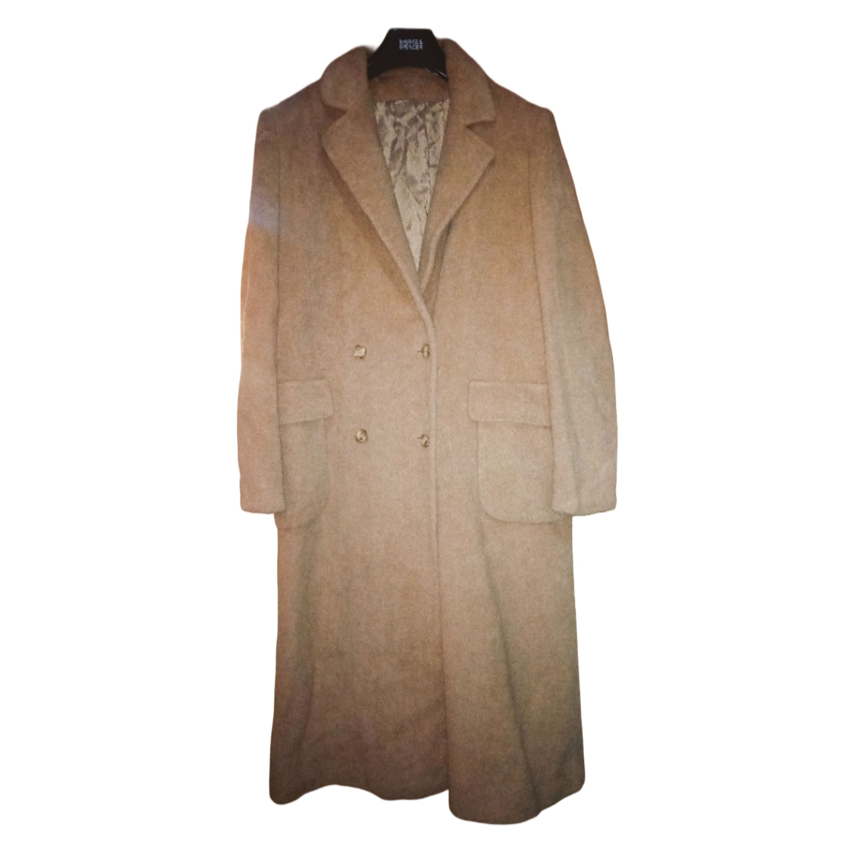 Nordstrom Vintage Nordstrom Camel Hair Long Coat Size XXL / US 16-18 / IT 52-54 - 1 Thumbnail
