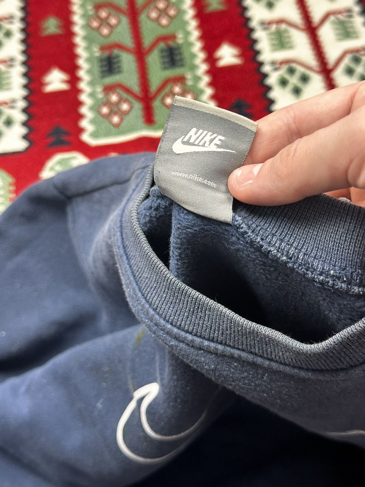 Japanese Brand × Nike Vintage Nike Custom Sweatshirt Y2K Size US S / EU 44-46 / 1 - 6 Thumbnail