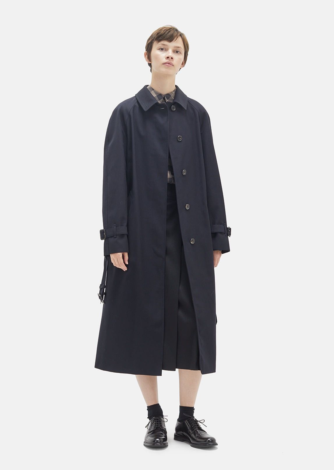 Margaret Howell × Vintage Vintage Margaret Howell Trench Coat Pure Wool Jacket Size M / US 6-8 / IT 42-44 - 1 Thumbnail