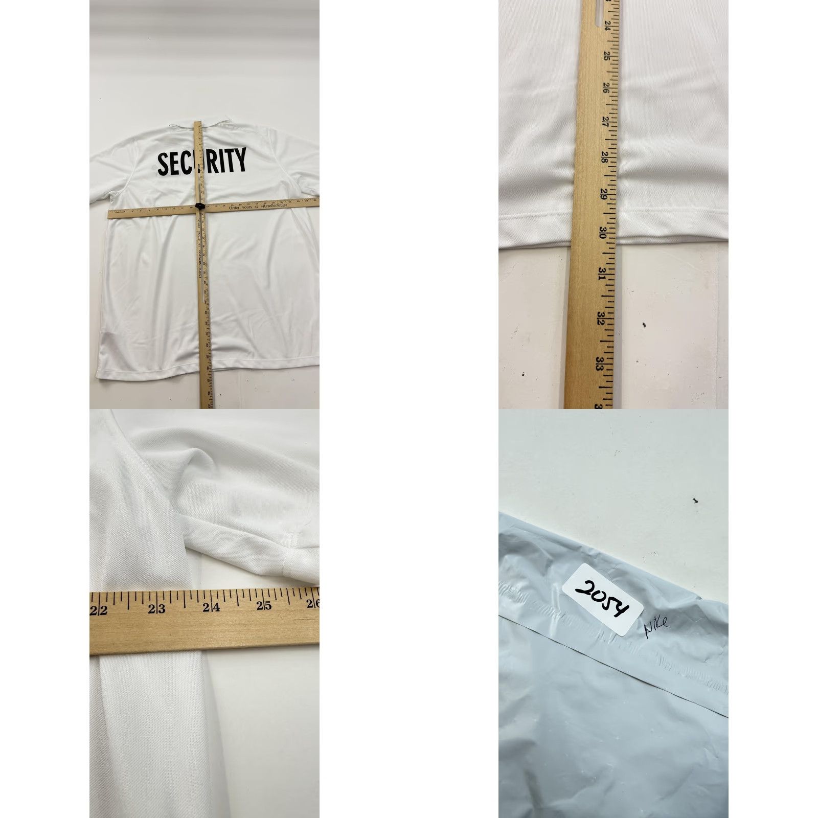 Nike Nike Security Polo Shirt Mens XL White Short Sleeve Size US XL / EU 56 / 4 - 8 Thumbnail