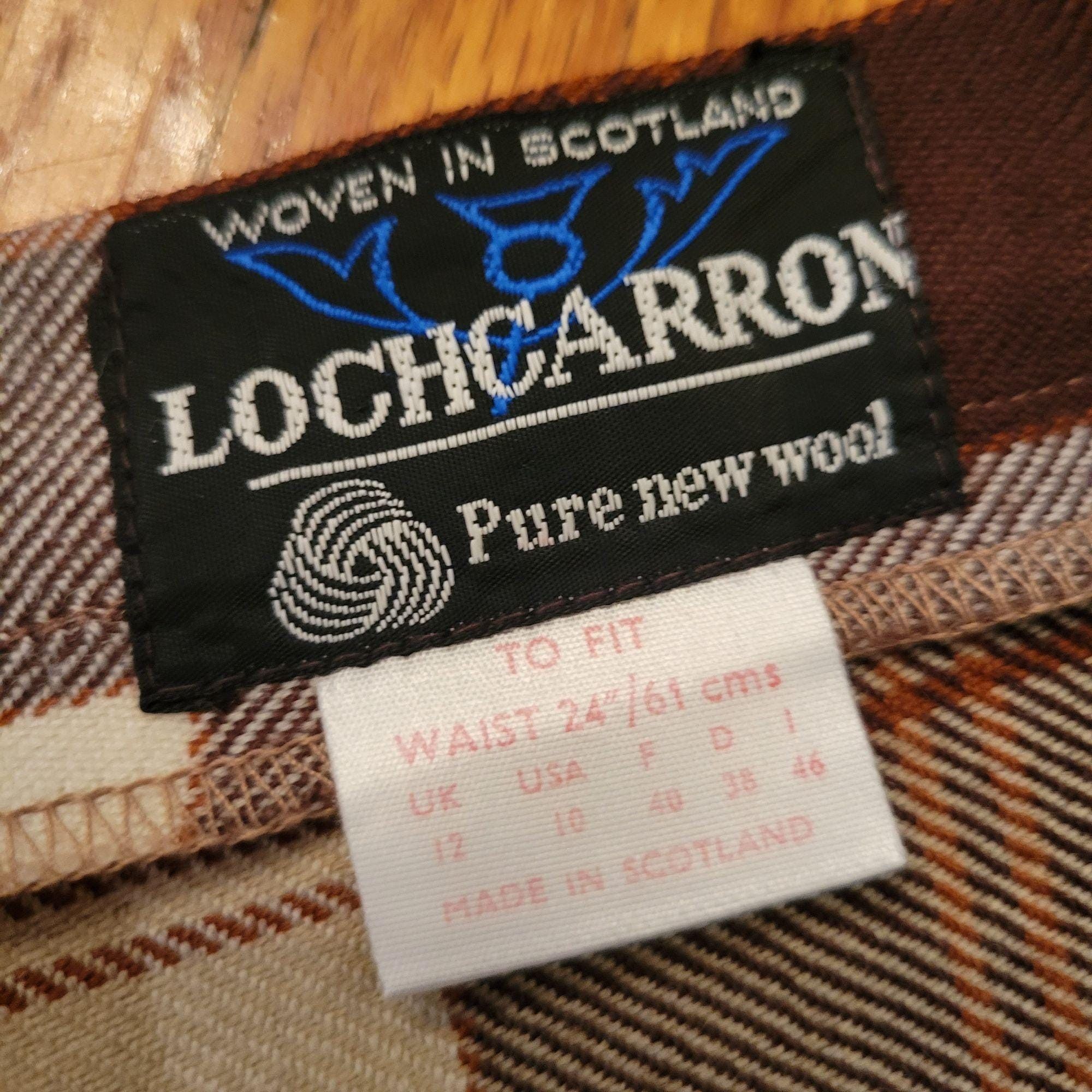 Other Lochcarron Scotland Tartan Plaid Wool Kilt Wrap Skirt 24" Size 32" / US 10 / IT 46 - 2 Thumbnail