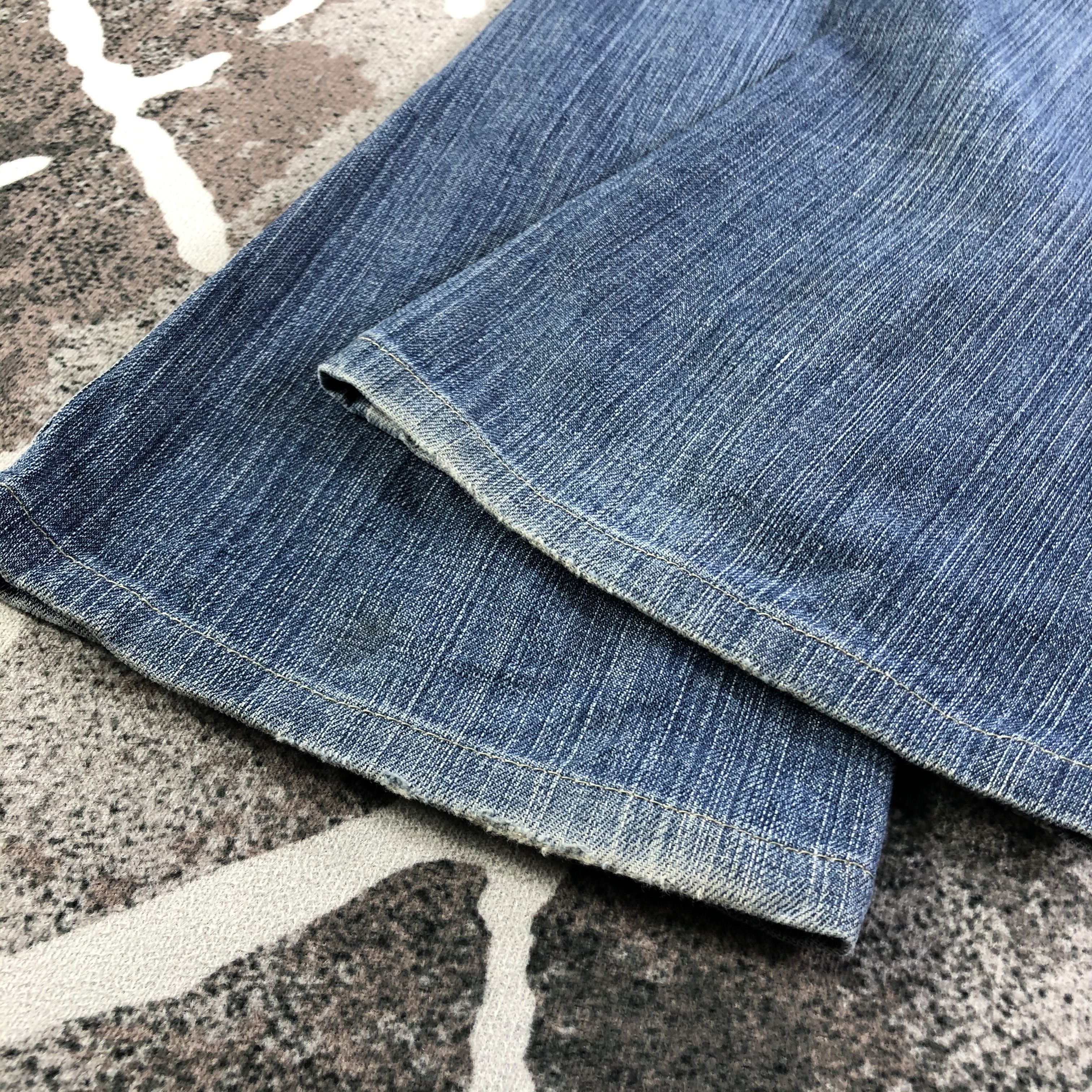 Japanese Brand Vintage Japanese Brand Bush Pants Flared Jeans KJ2006 Size 27" / US 4 / IT 40 - 5 Thumbnail
