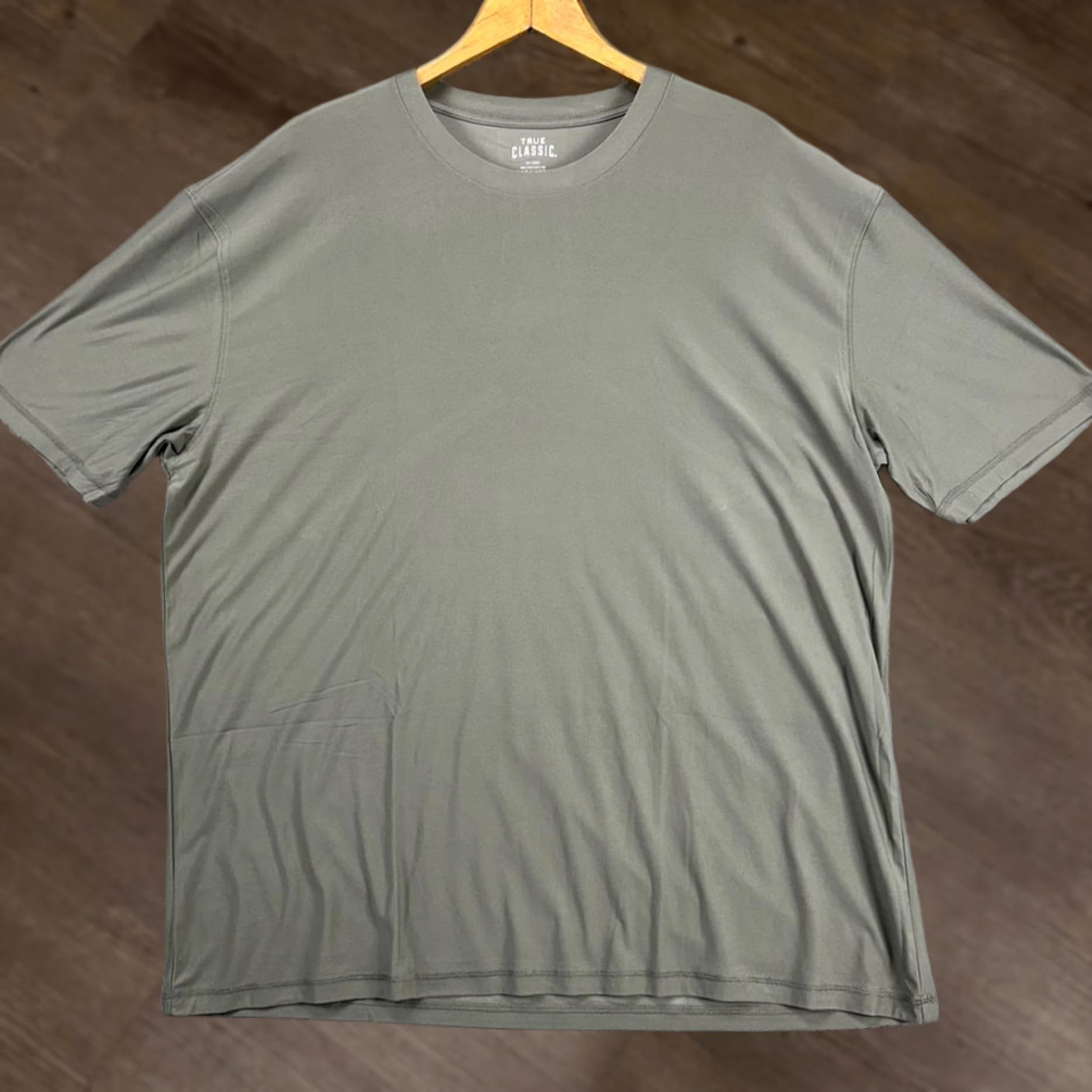 Vintage True Classic T-Shirt Adult XL Grey Crew Neck Short Sleeve Tee Outdoor Mens NEW Size US XL / EU 56 / 4 - 1 Thumbnail