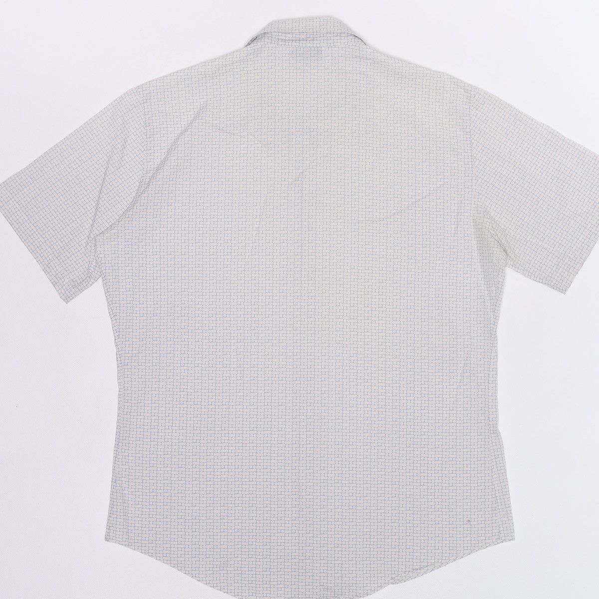 Hermes Hermes France Printed Cotton Shirt Short Sleeve White Size US M / EU 48-50 / 2 - 2 Thumbnail