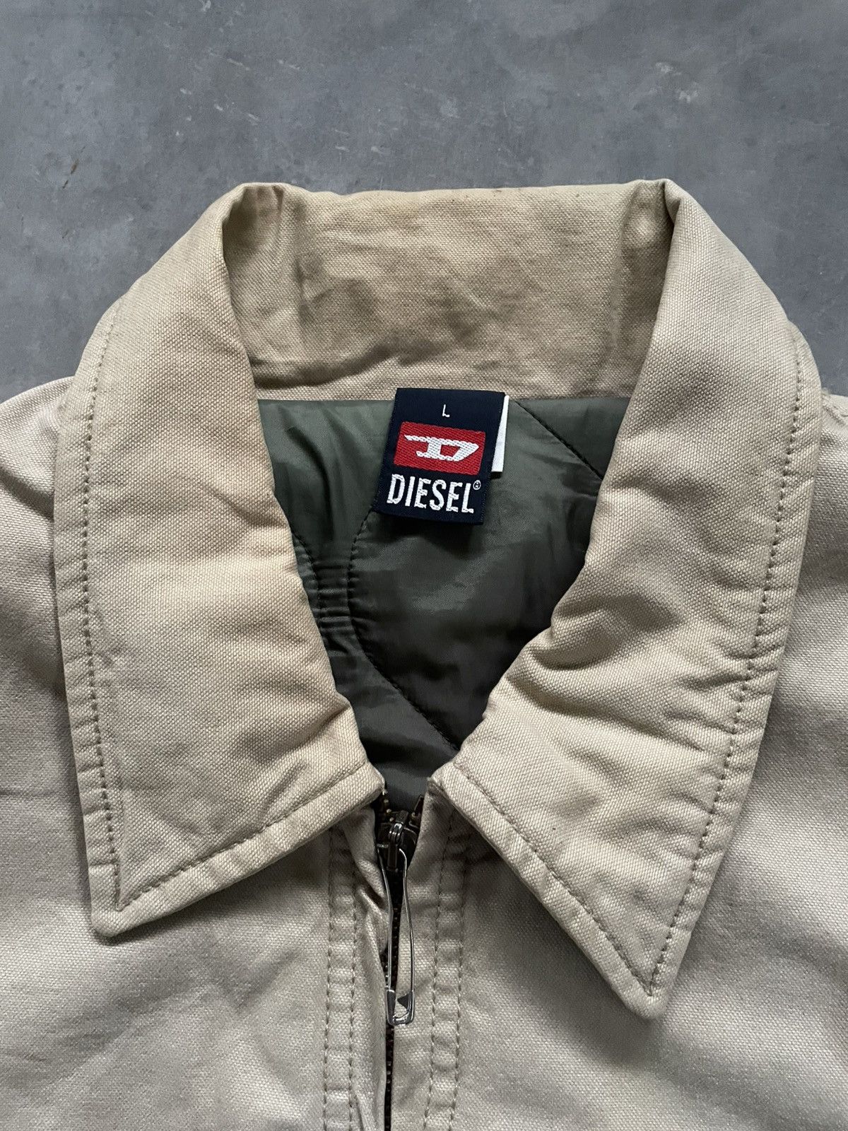 Diesel 1990’s Diesel - Lampo Zips Made in Italy Detroit Jacket Size US XL / EU 56 / 4 - 8 Thumbnail