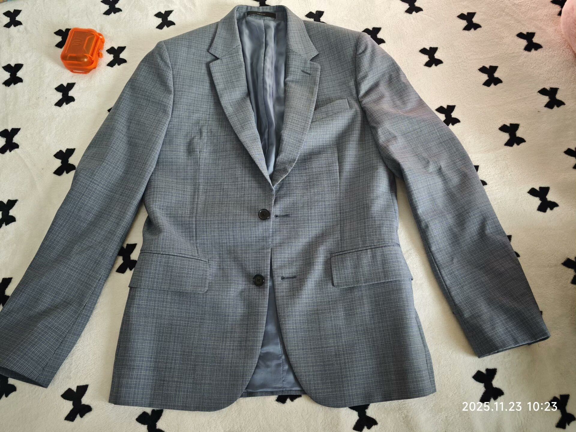 Paul Smith Paul Smith Men's Wool Suit Size US S / EU 44-46 / 1 - 1 Thumbnail