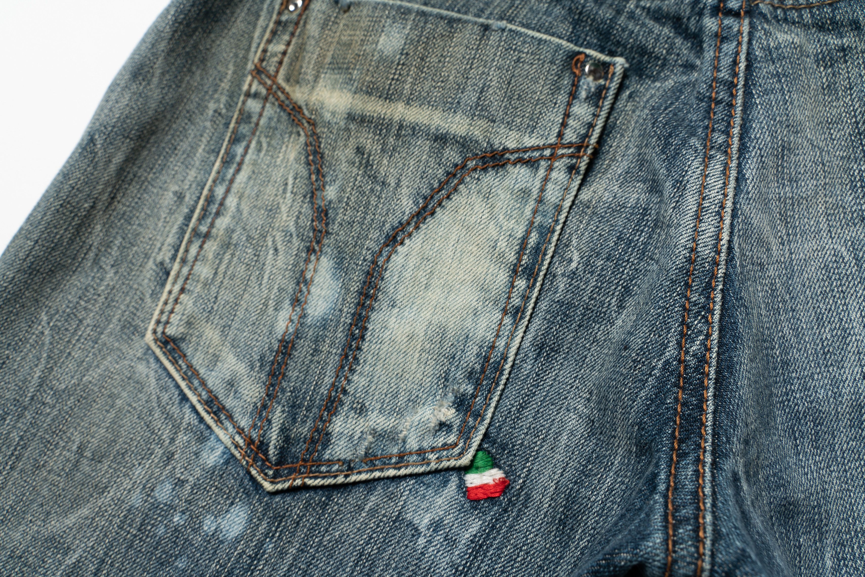 Miss Sixty 🔴 MISS SIXTY Nu-Metal Distressed Denim Jeans Y2K Size 31" - 17 Thumbnail