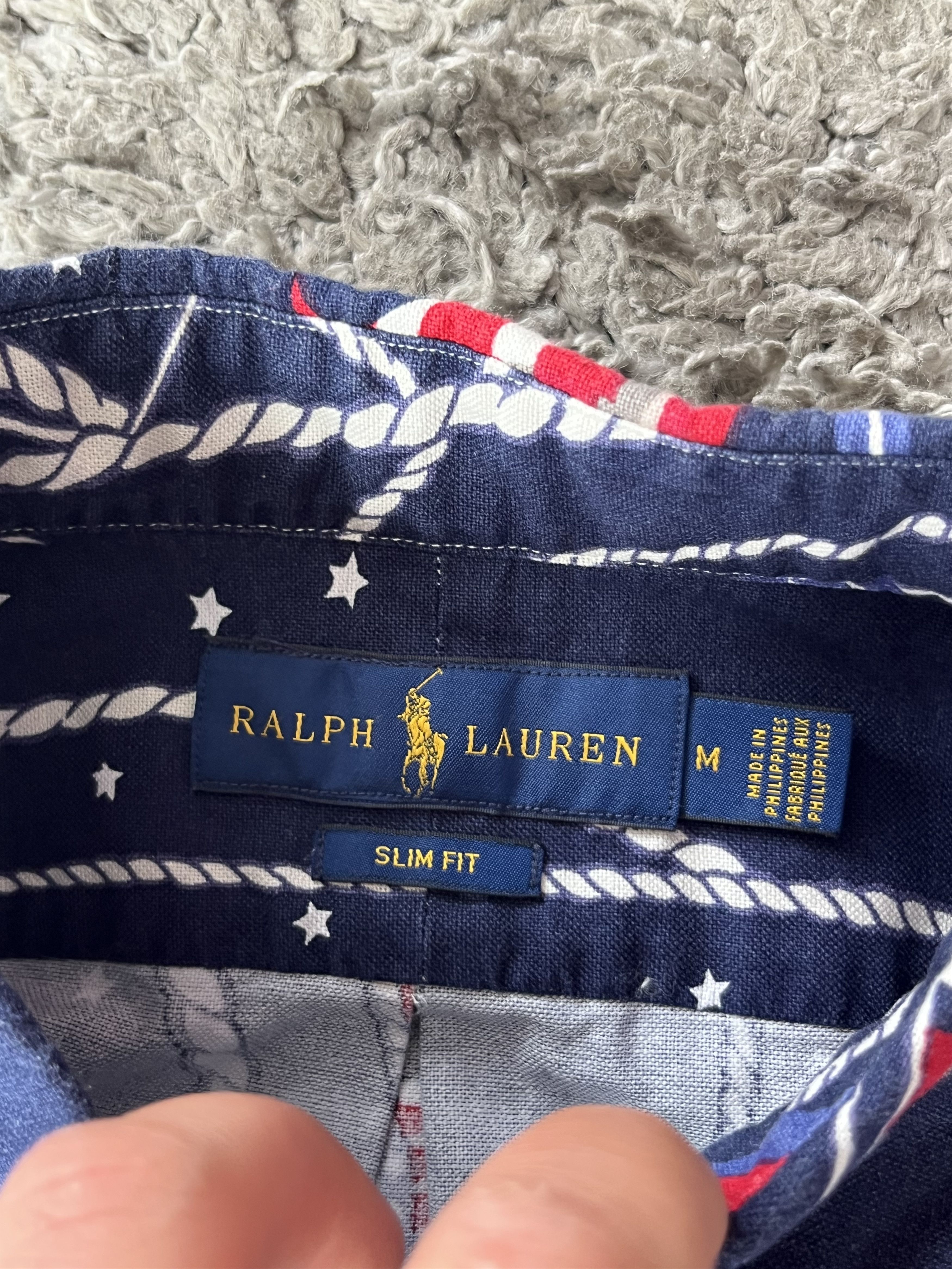 Ralph Lauren Vintage Shirt Button Up Ralph Lauren AMERICA Streetwear Size US M / EU 48-50 / 2 - 6 Thumbnail
