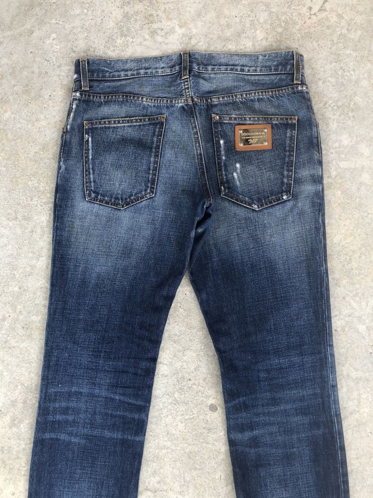 Dolce & Gabbana Distressed Jeans