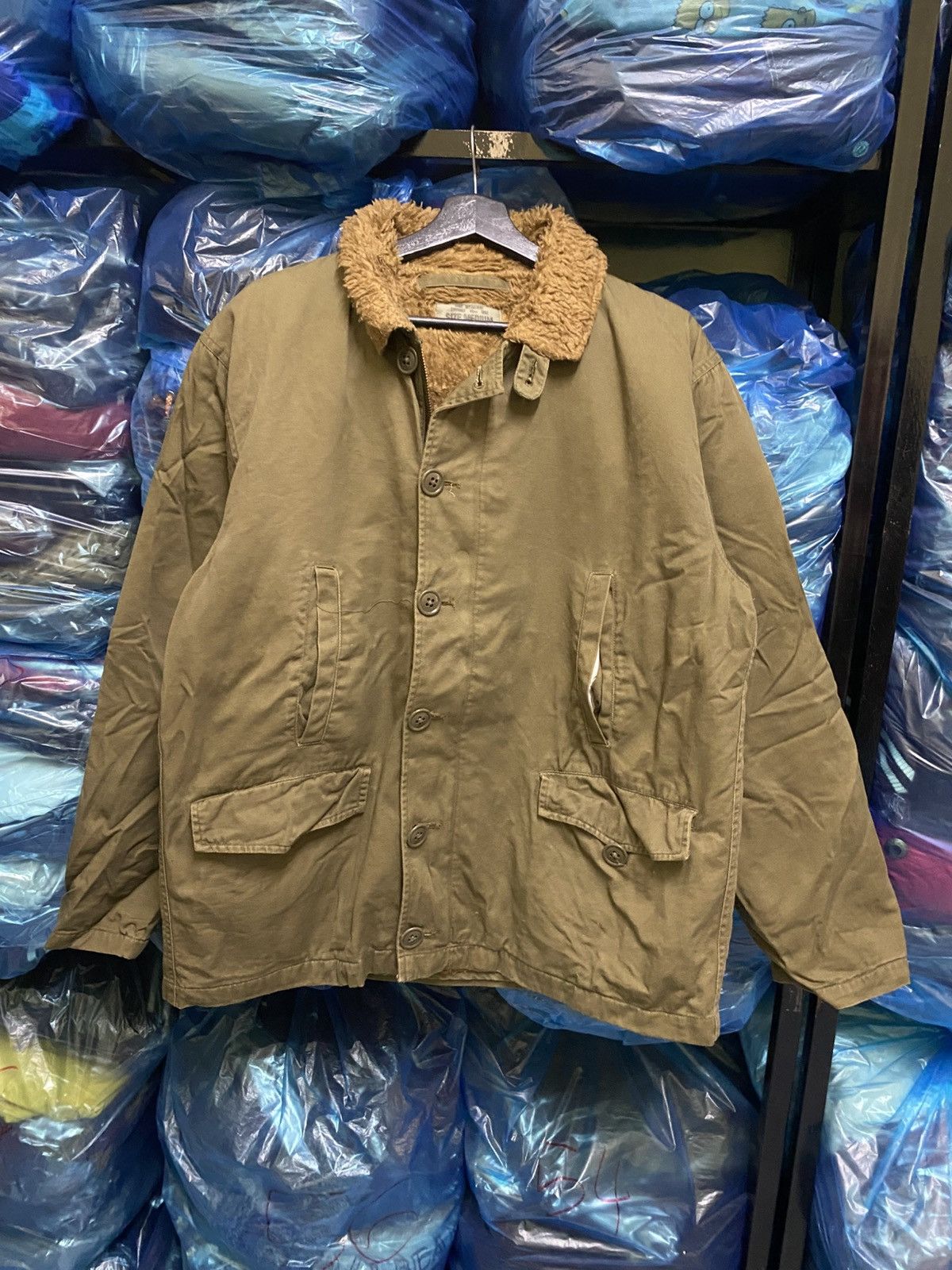 Other VINTAGE 90s PINEAPPLE ARMY FIELD JACKET Size US M / EU 48-50 / 2 - 1 Thumbnail