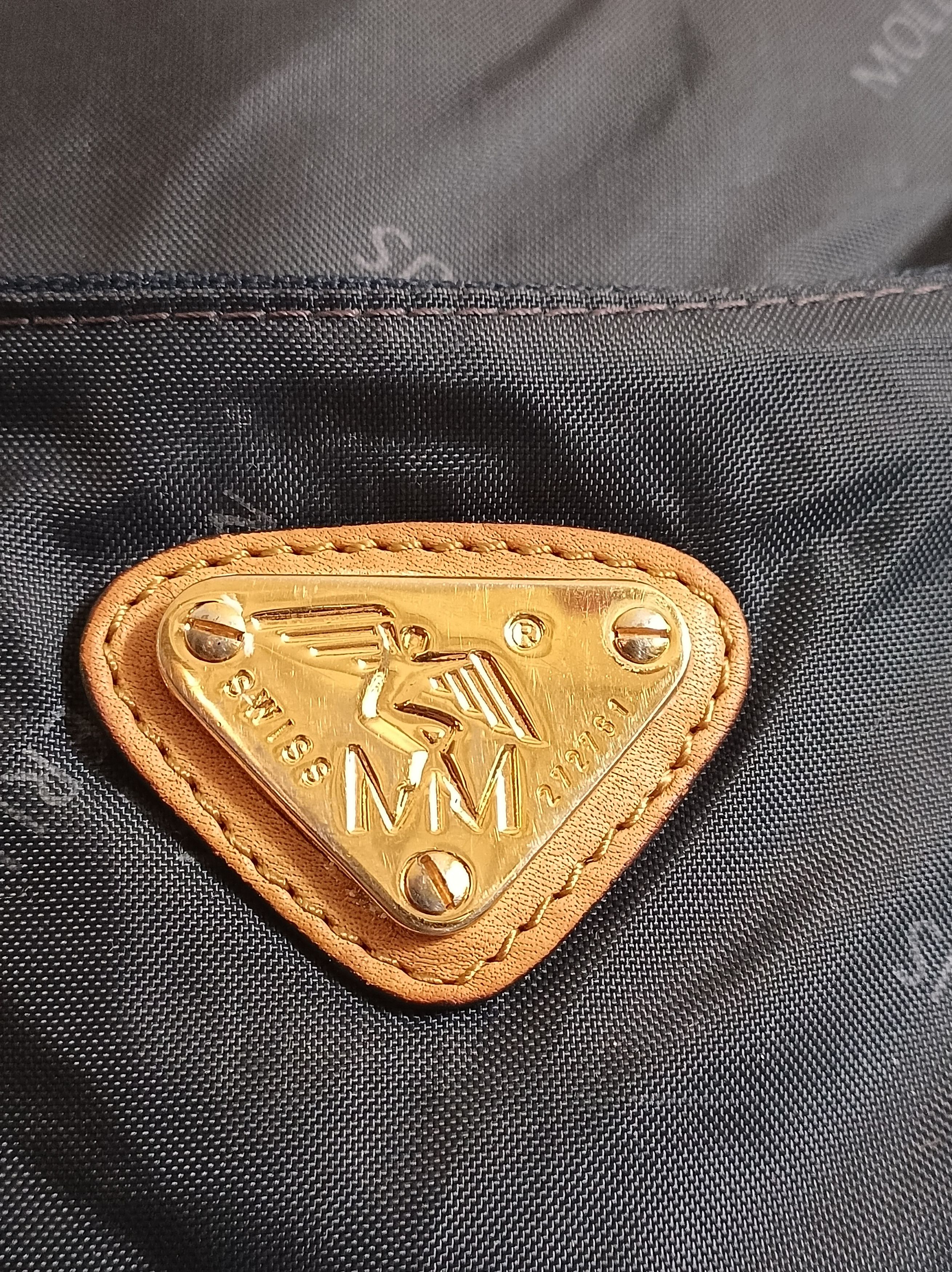 Maison Mollerus Maison Mollerus Monogram Canvas Messenger Crossbody Bag Size ONE SIZE - 6 Thumbnail
