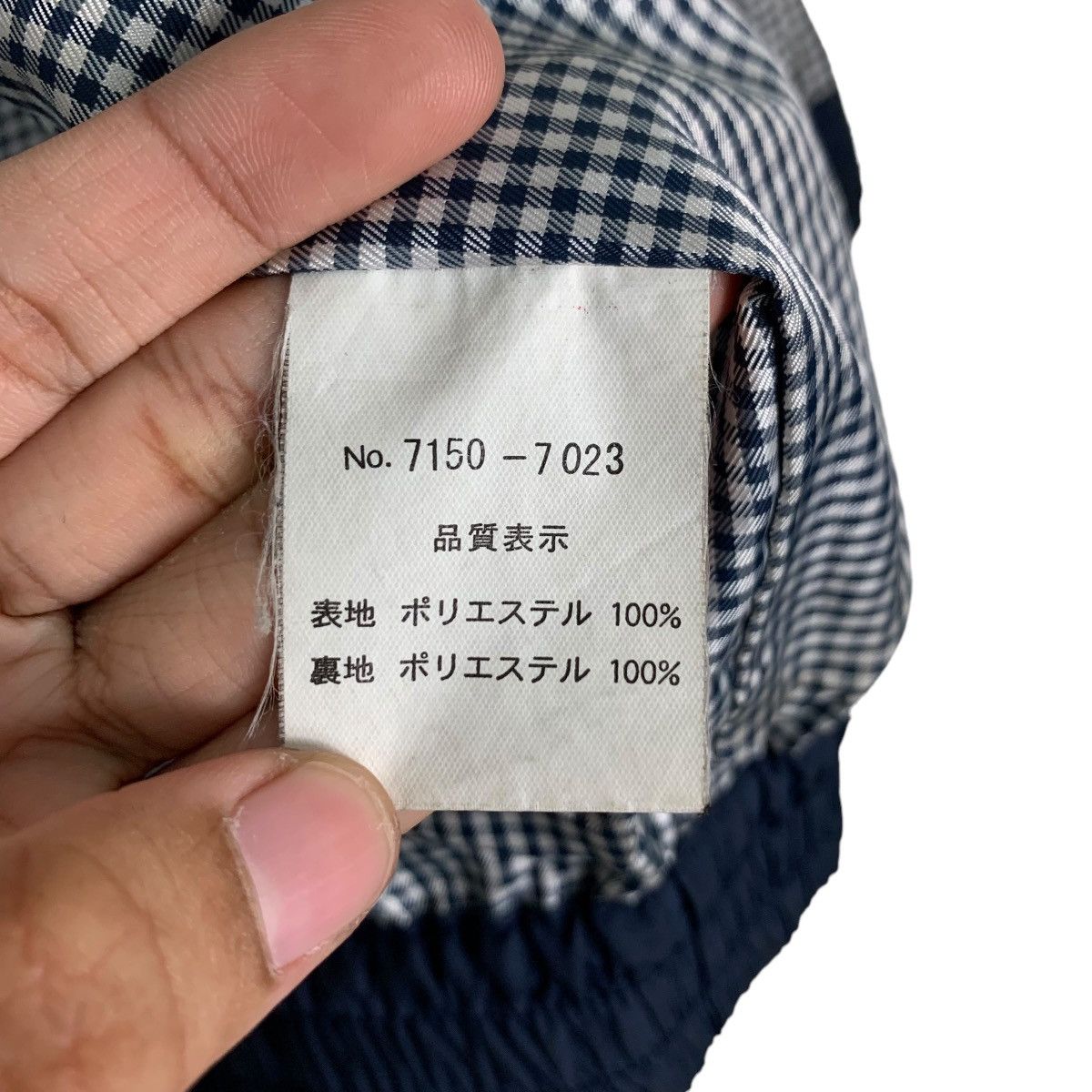 Japanese Brand POLO CLUB Blue Casual Bomber Jacket #1027-C46 Size US L / EU 52-54 / 3 - 17 Thumbnail