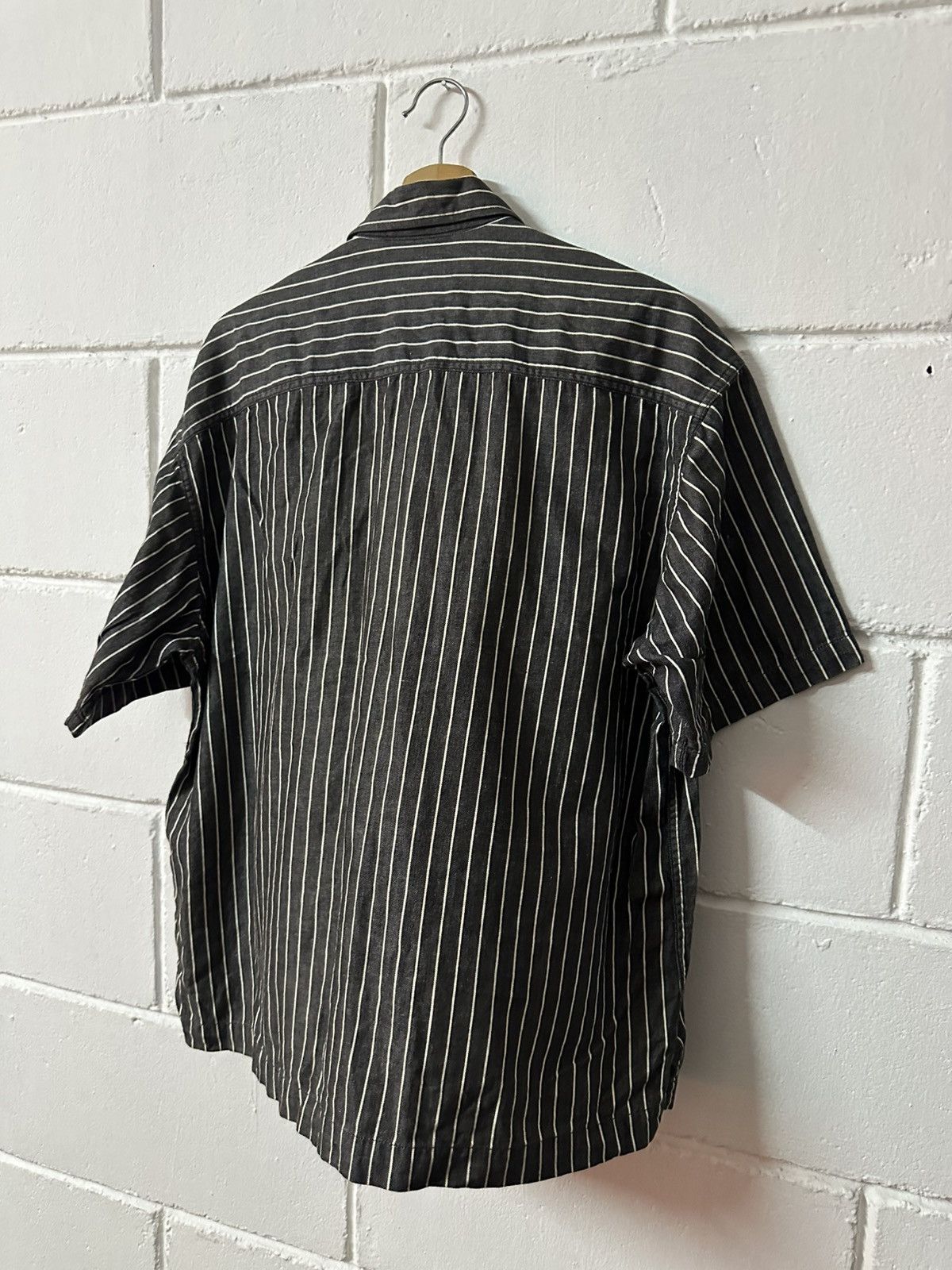 Coca Cola 1990 - Coca-Cola Coke Short Sleeve Zipper Worker Shirt Size US XL / EU 56 / 4 - 12 Thumbnail