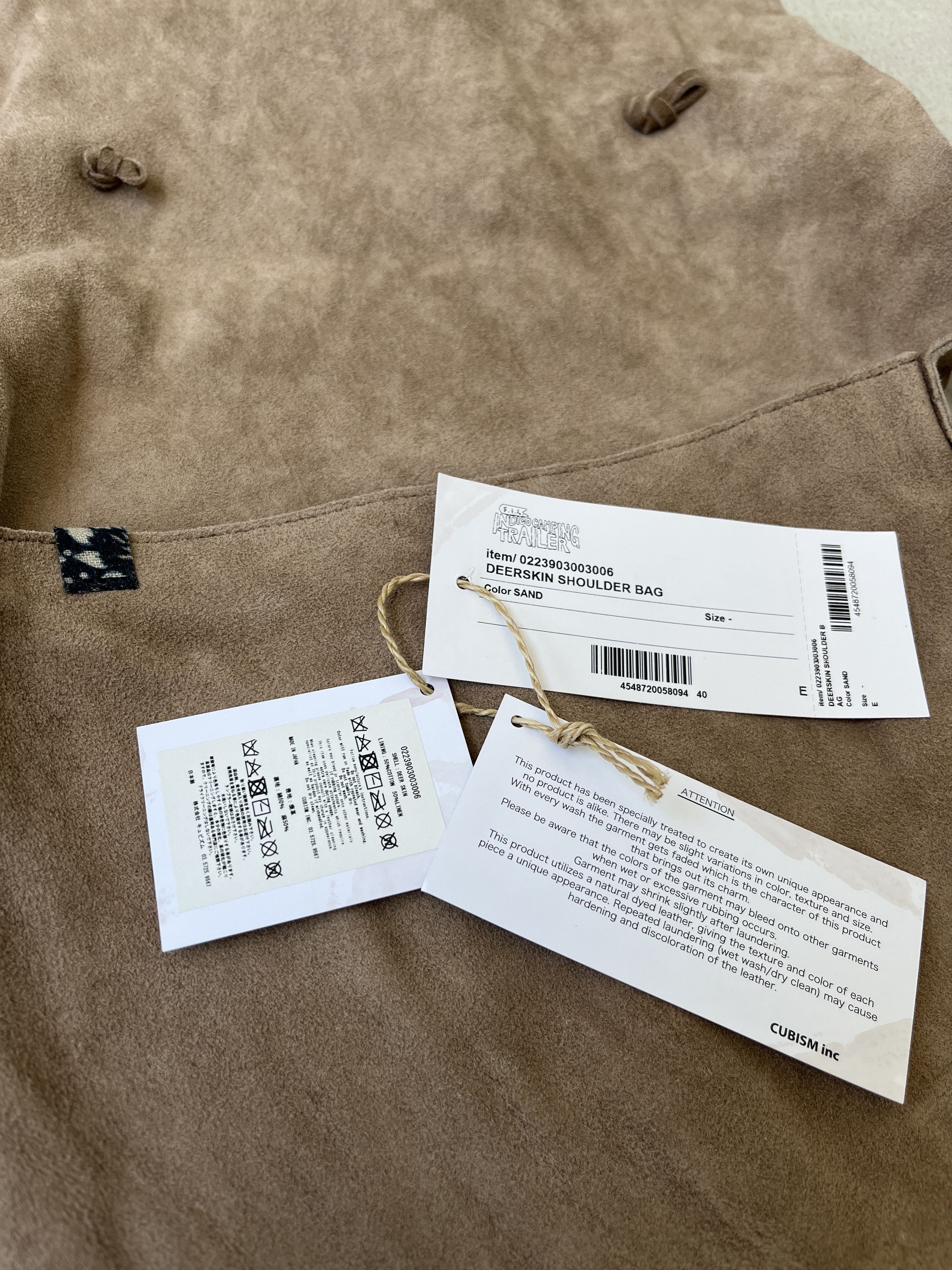 Visvim Visvim ICT Deerskin Satchel Bag AW23 Size ONE SIZE - 11 Thumbnail