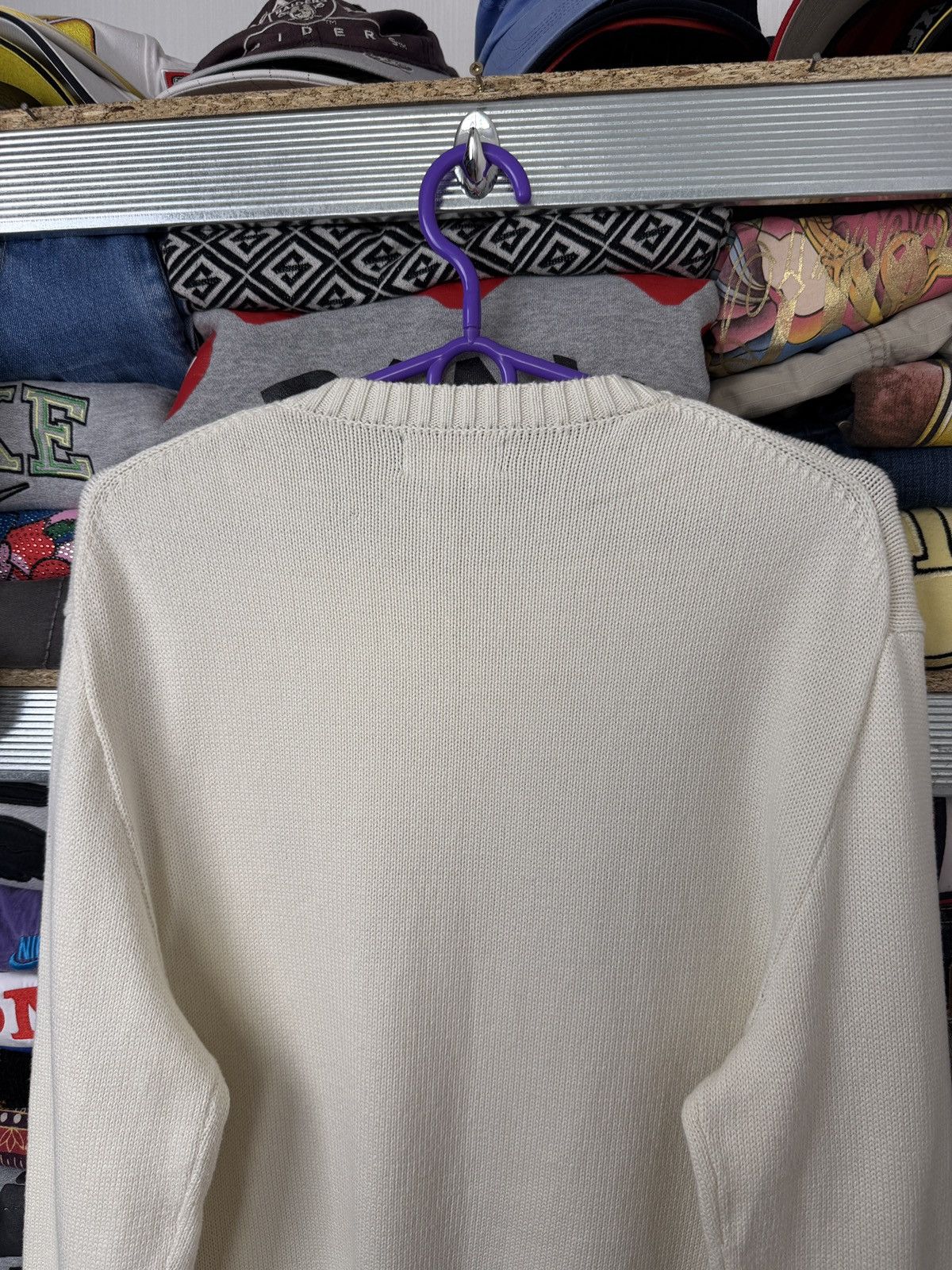 Polo Ralph Lauren Polo Ralph Lauren Cream Knit Sweater Size US M / EU 48-50 / 2 - 4 Thumbnail