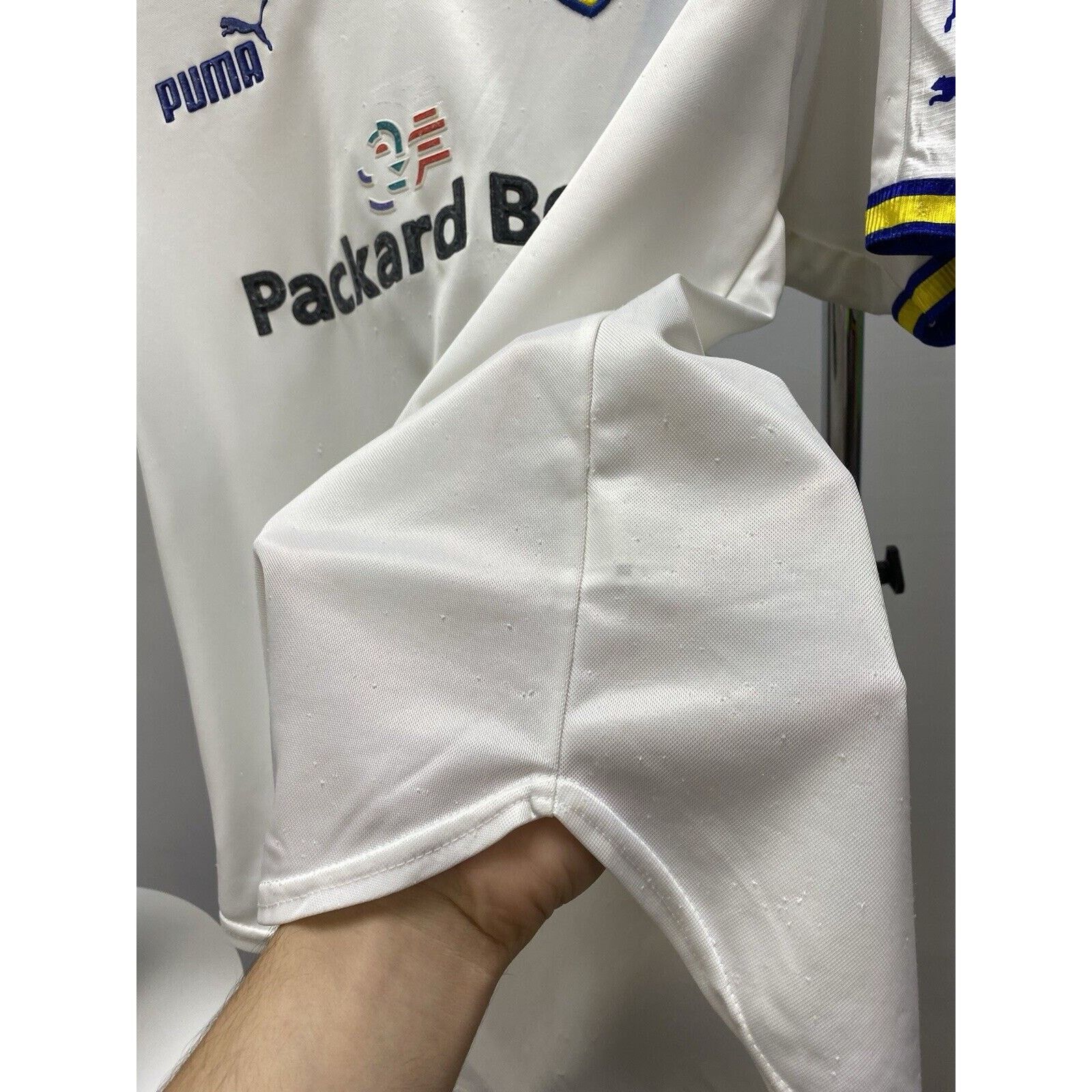 Puma × Vintage Leeds United 1998-2000 #Hasselbaink Kids Jersey Size 32/34 Size US XXS / EU 40 - 12 Thumbnail