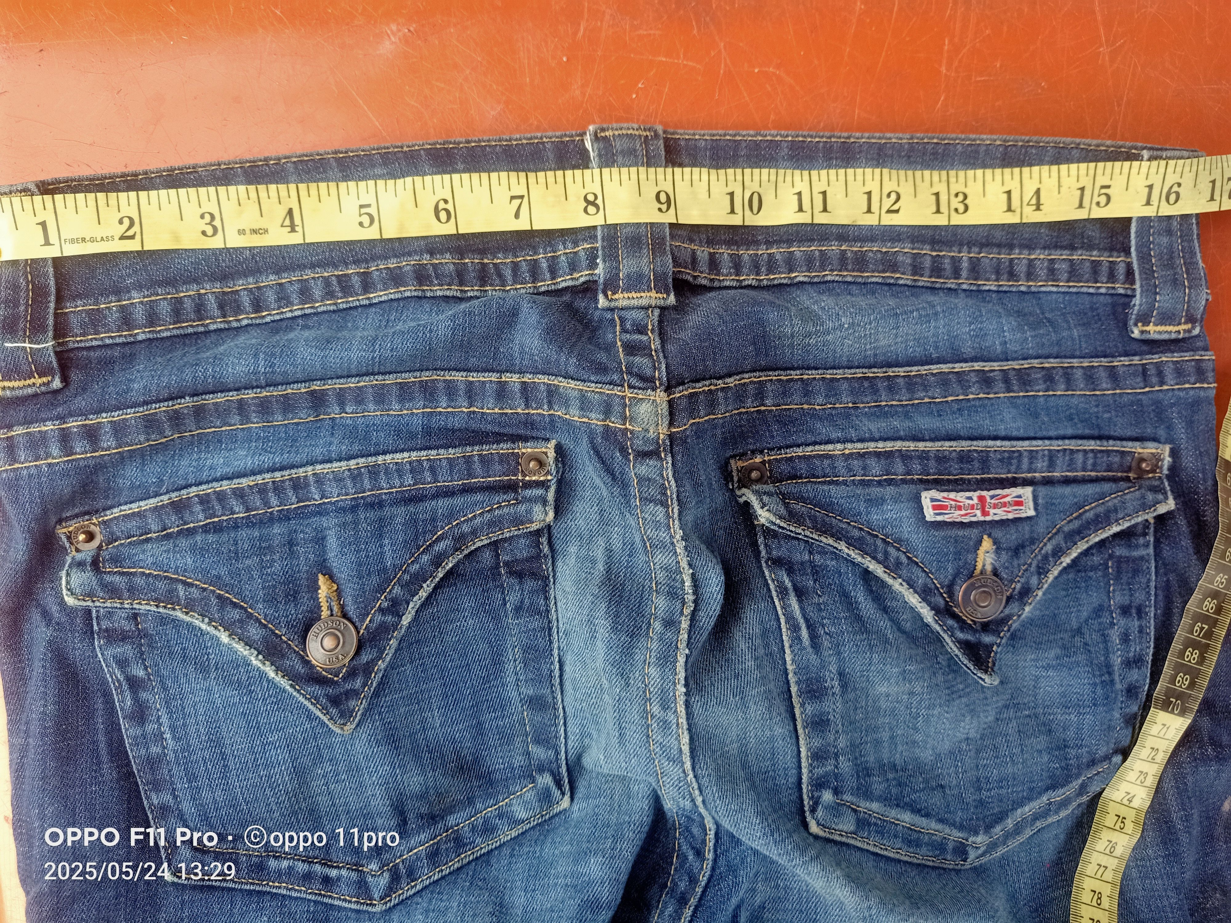 If Six Was Nine × Le Grande Bleu (L.G.B.) Hudson Flare Denim Men Denim Size US 32 / EU 48 - 13 Thumbnail