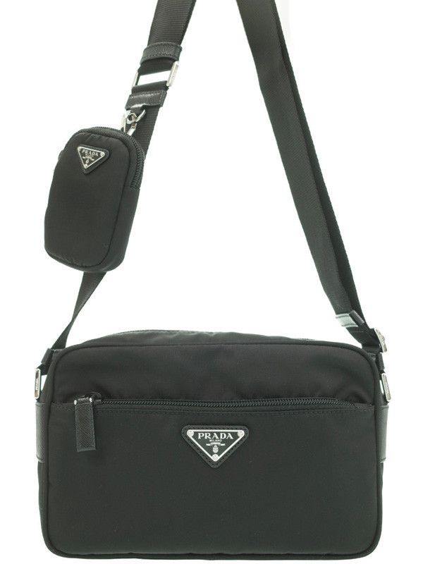 Prada Re-Nylon Shoulder Bag Black