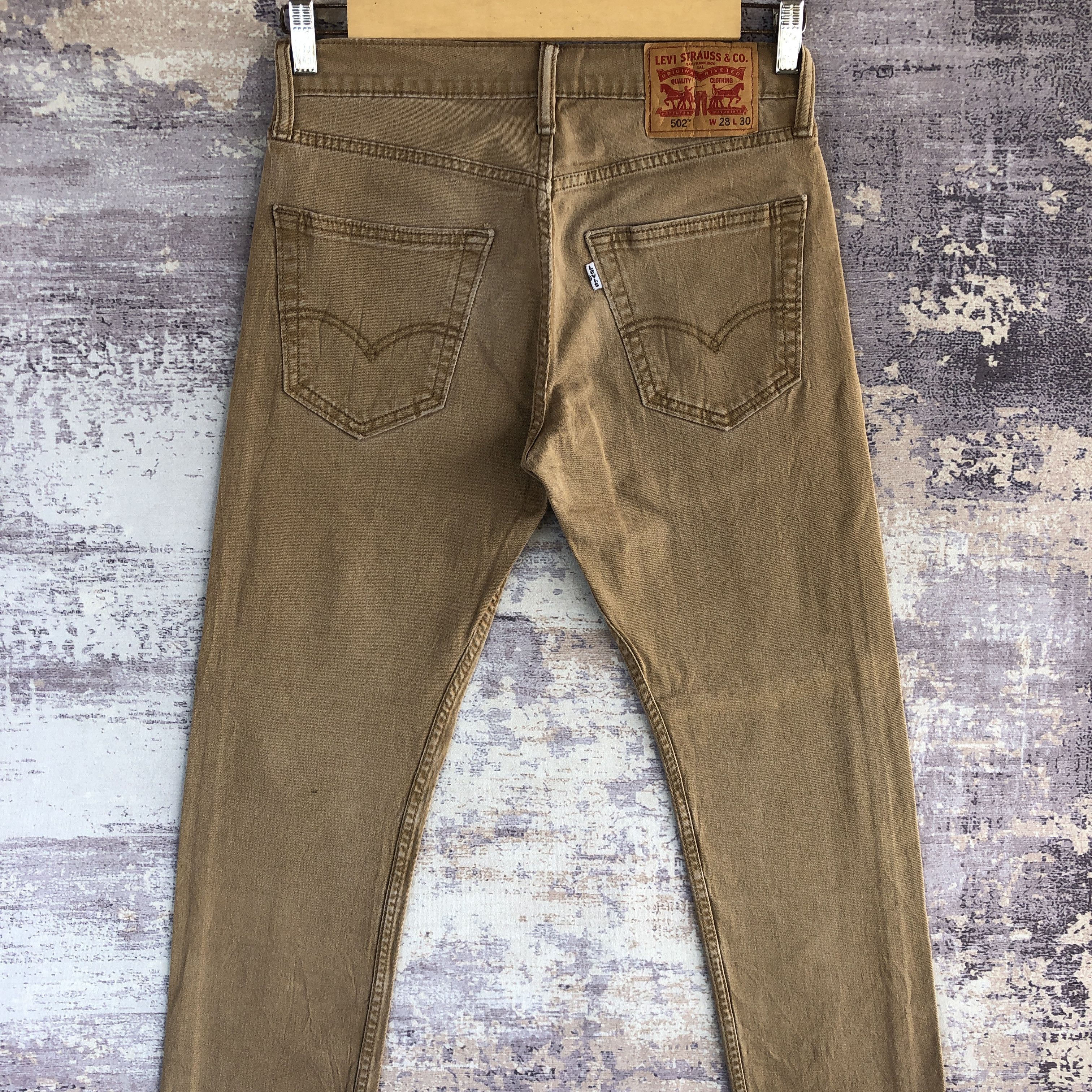 Levi's Vintage Y2K Levis 502 Jeans Levi's Straight Brown Denim Size 28" / US 6 / IT 42 - 4 Thumbnail