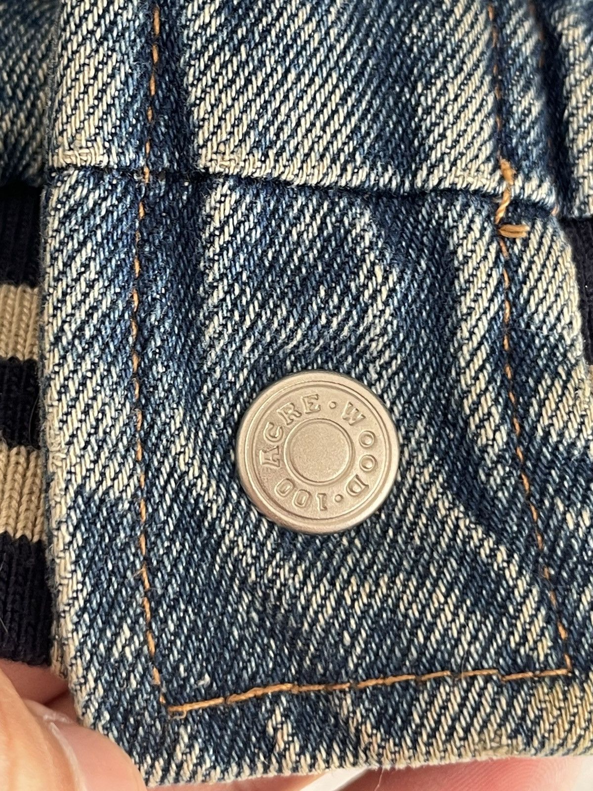 Disney Vintage Disney Store Tigger Denim Varsity Jacket Size US S / EU 44-46 / 1 - 6 Thumbnail