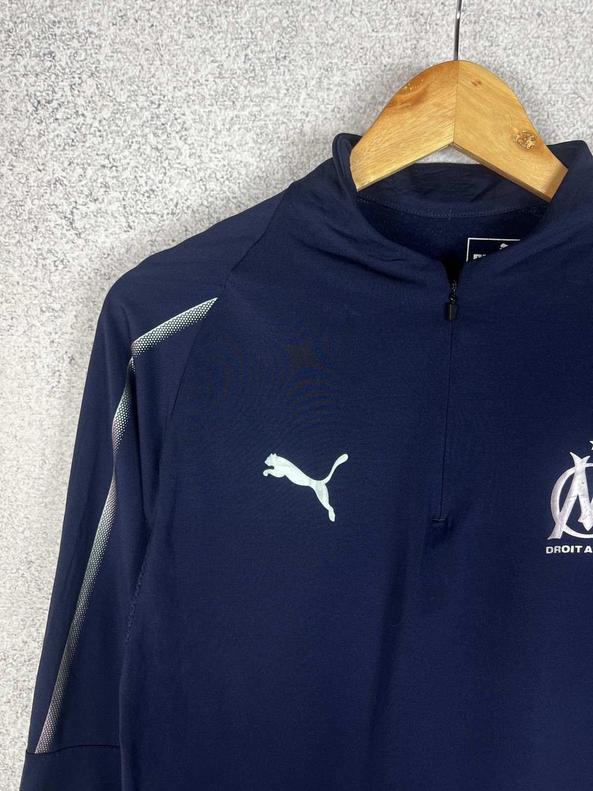Puma Marseille Olympic Puma Soccer Track Top Football Kit Size US S / EU 44-46 / 1 - 4 Thumbnail