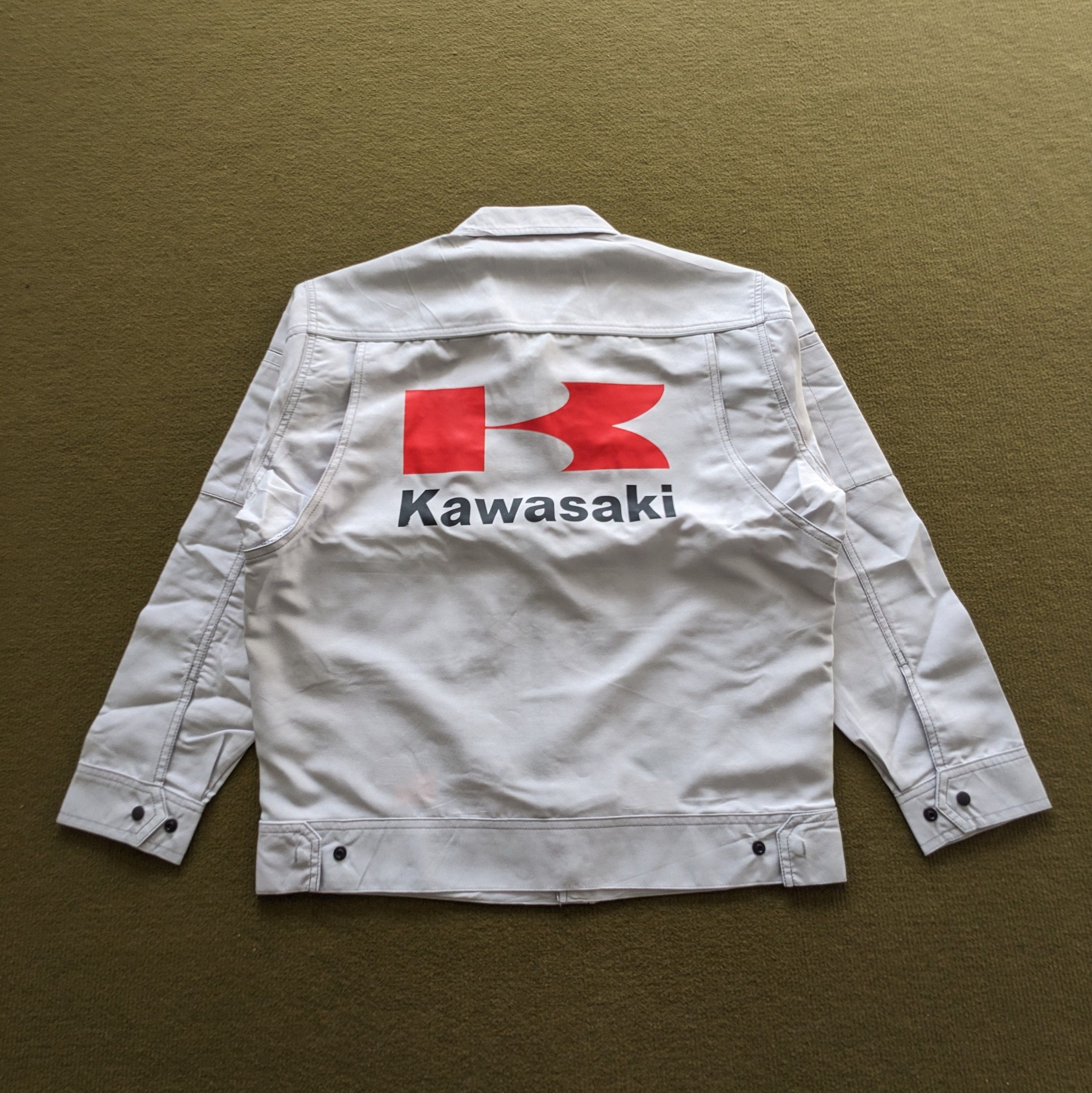 Other Vintage KAWASAKI Motorsports Racing Custom Japan Jacket Size US S / EU 44-46 / 1 - 1 Thumbnail